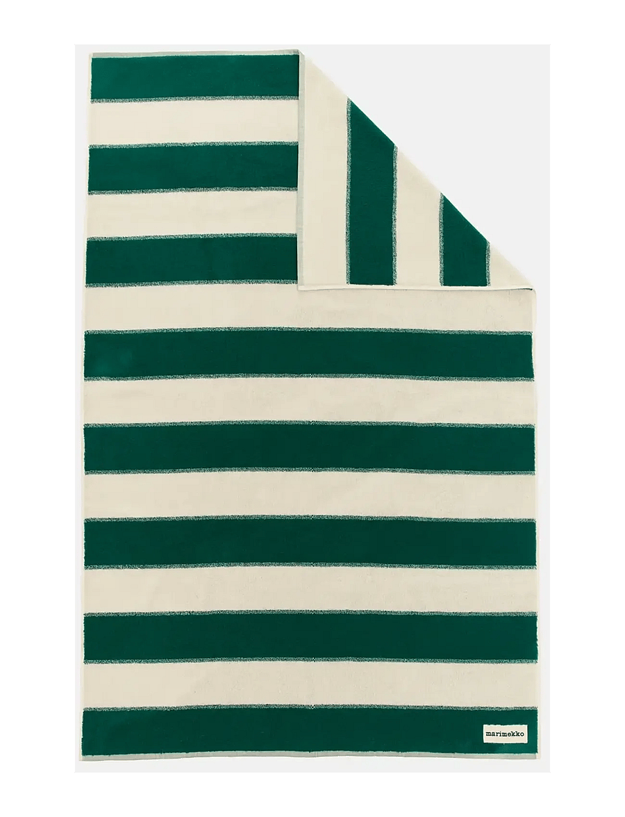 Marimekko Home - GALLERIA BATH TOWEL 100X160CM - badetücher - emerald, melon - 1