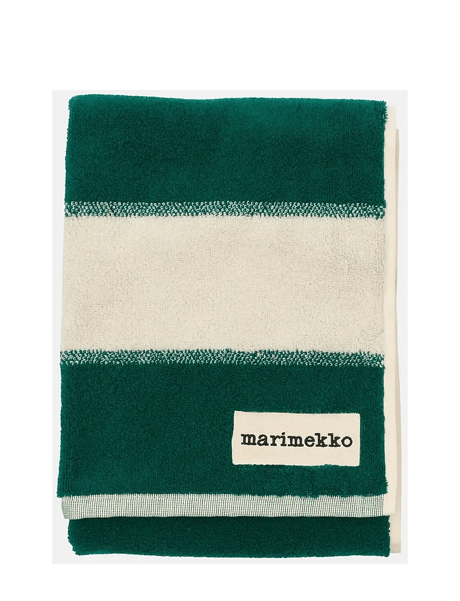 Marimekko Home - GALLERIA HAND TOWEL 50X100CM - käterätikud - emerald, melon - 0