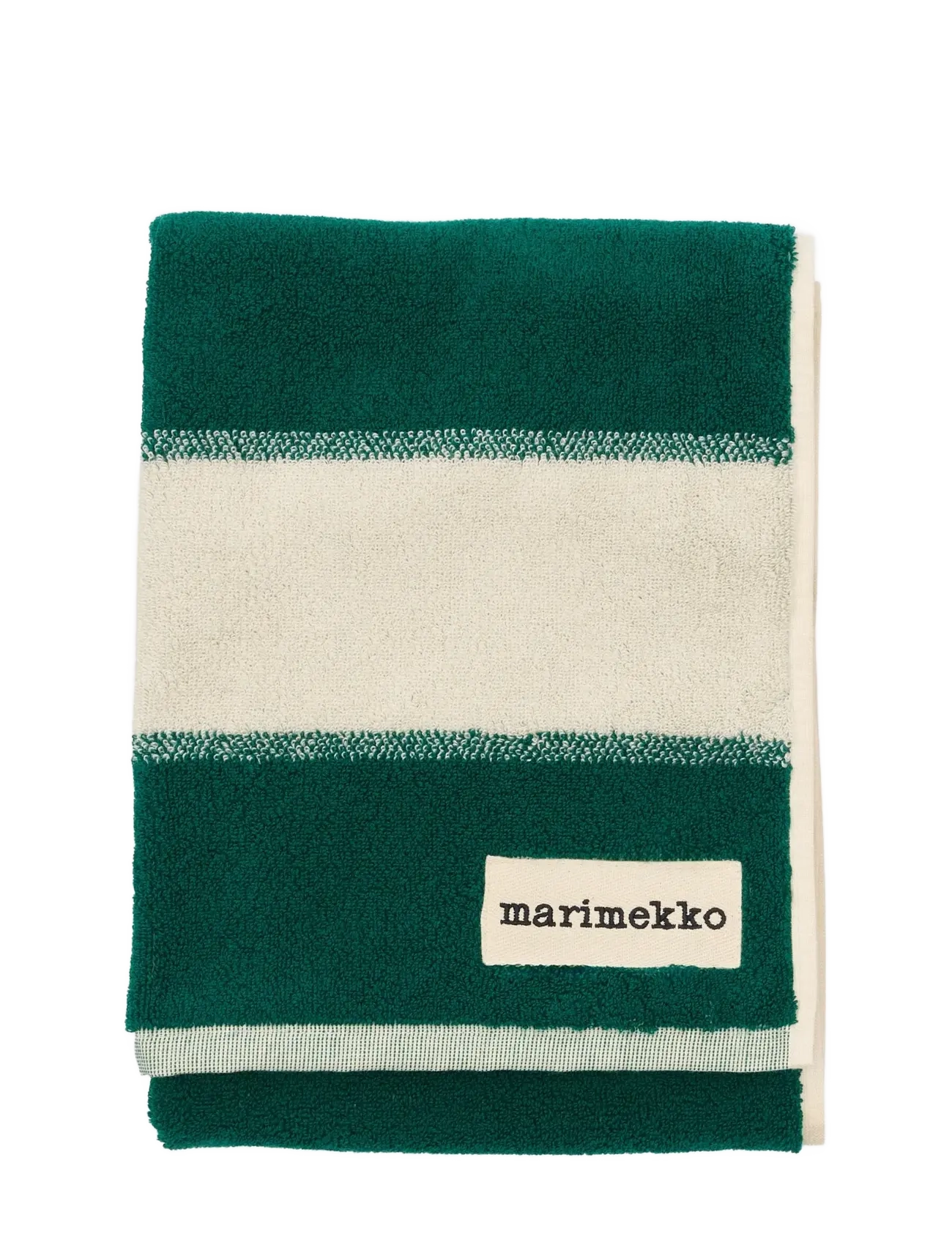 Marimekko Home GALLERIA HAND TOWEL 50X100CM - Visa allt - EMERALD, MELON / green