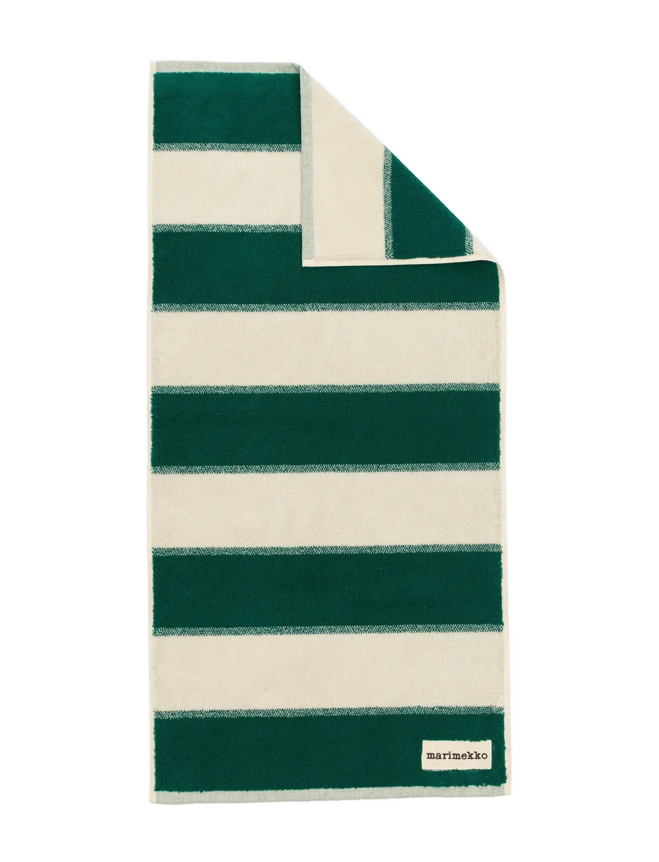 Marimekko Home - GALLERIA HAND TOWEL 50X100CM - geburtstagsgeschenke - emerald, melon - 1