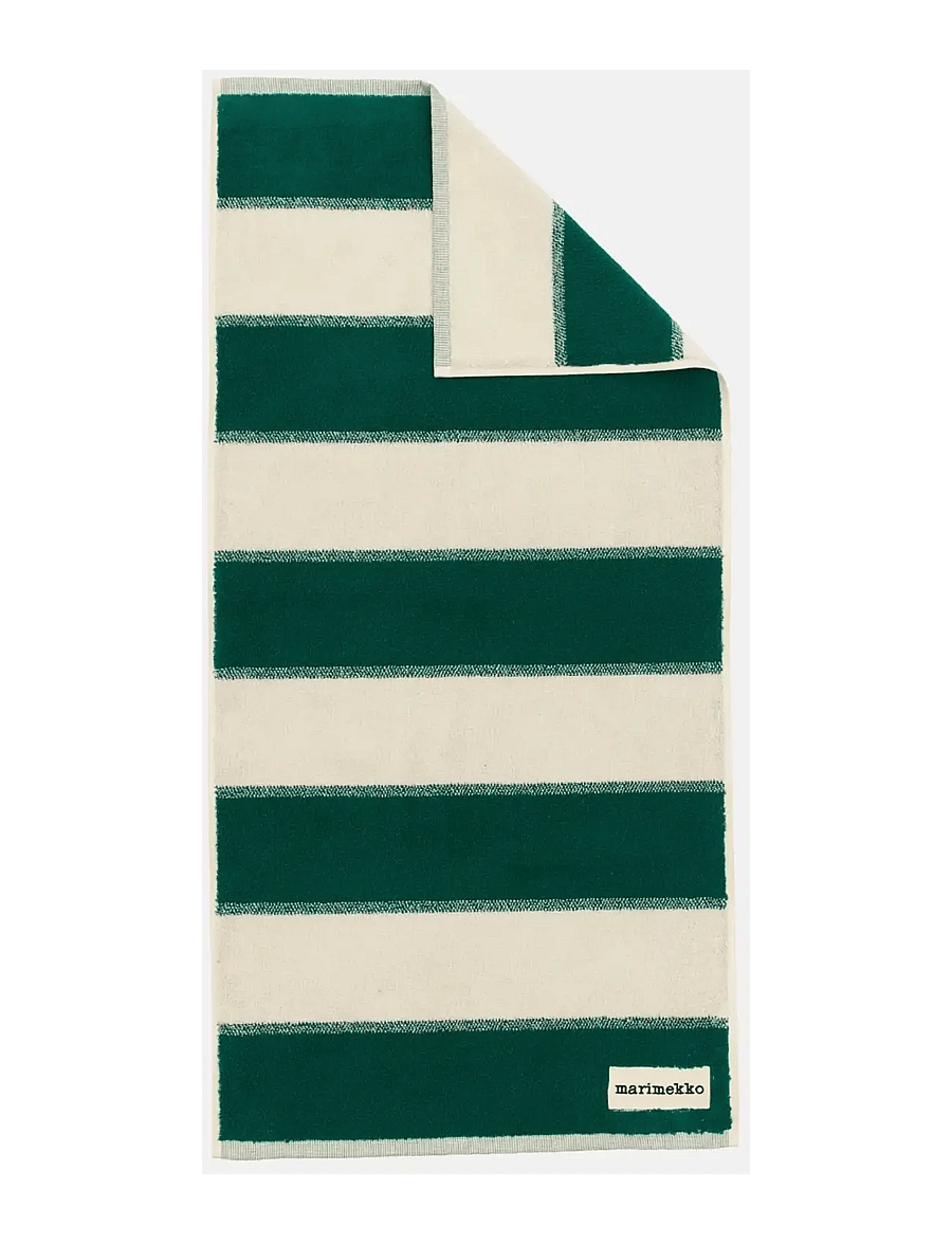 Marimekko Home - GALLERIA HAND TOWEL 50X100CM - käterätikud - emerald, melon - 1