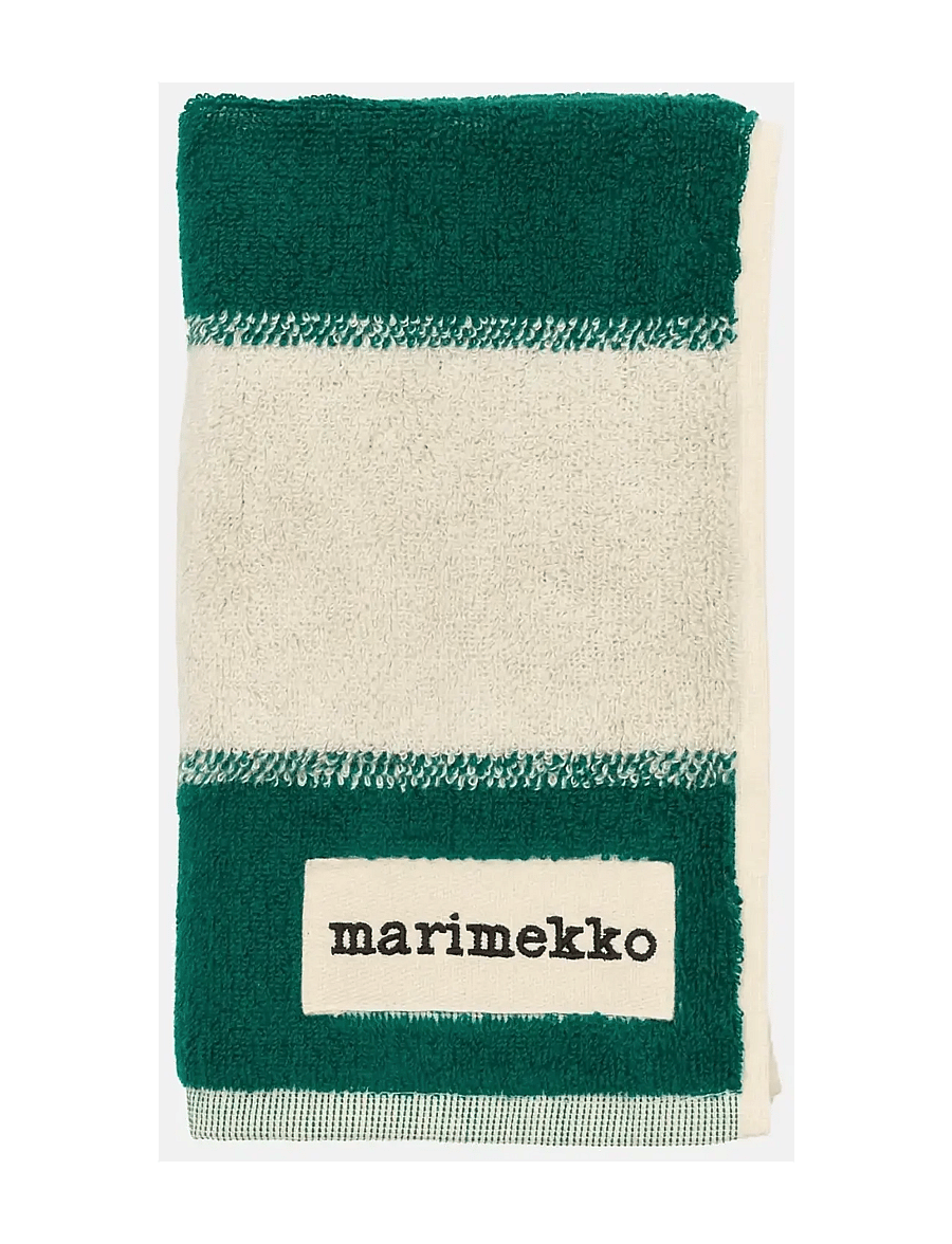 Marimekko Home - GALLERIA GUEST TOWEL 30X50CM - külaliste käterätikud - emerald, melon - 0