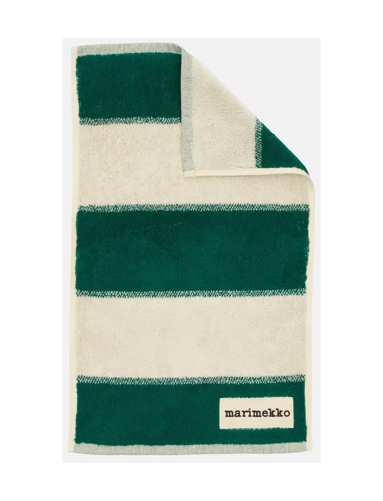 Marimekko Home - GALLERIA GUEST TOWEL 30X50CM - serviettes d'invités - emerald, melon - 1