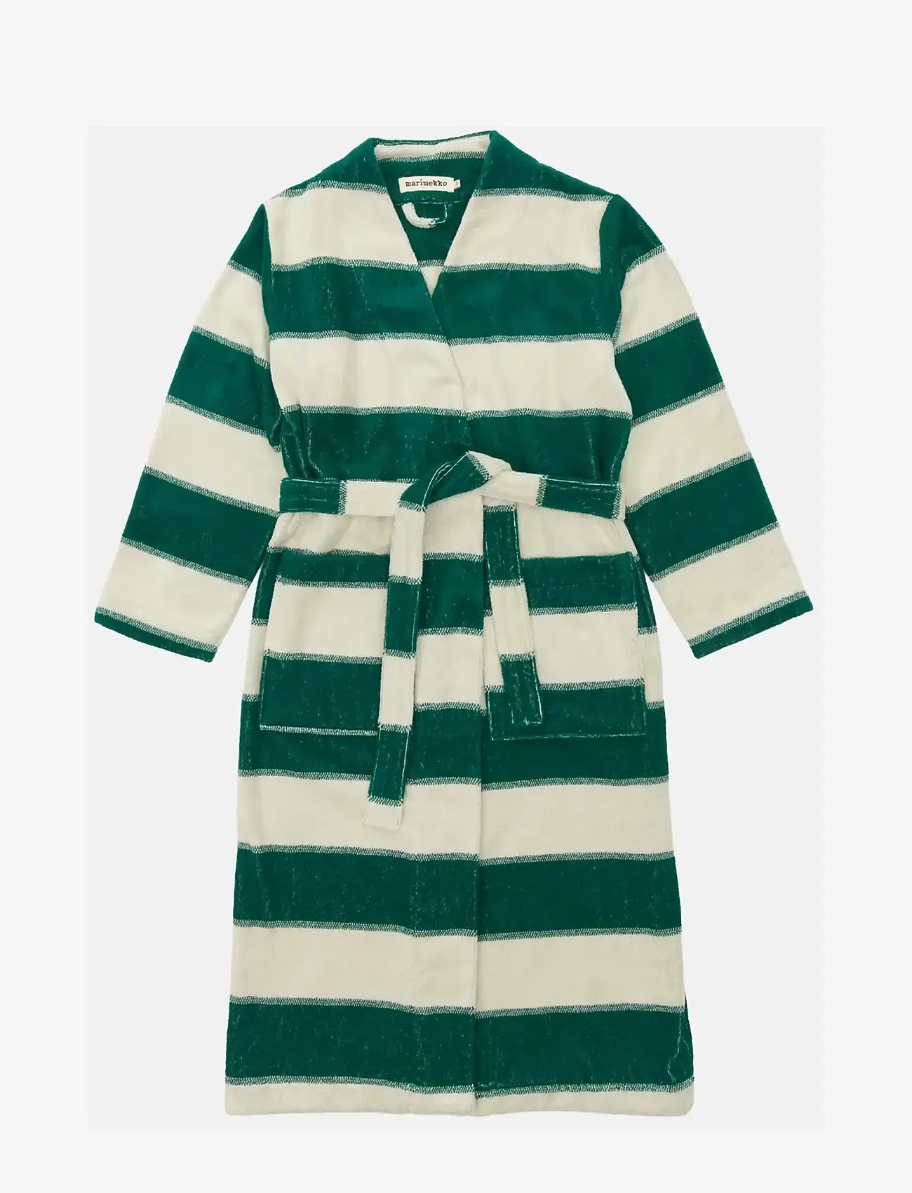 Marimekko Home - GALLERIA BATHROBE - hverdags stil - emerald, melon - 0