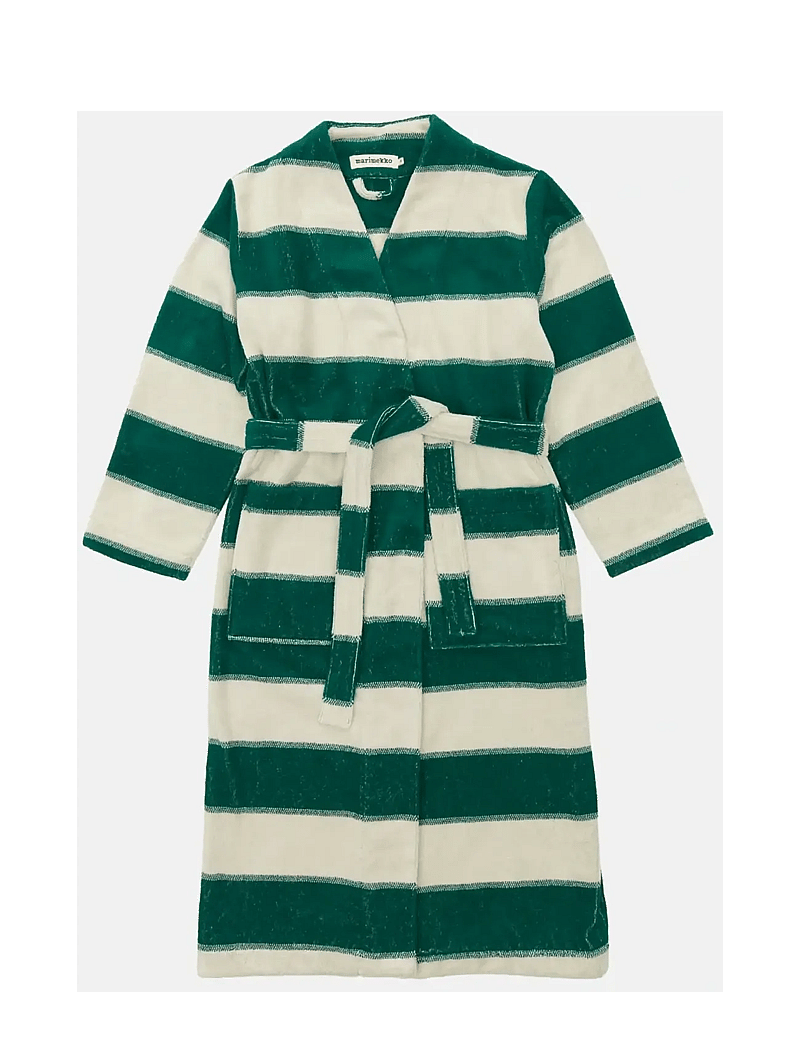 Marimekko Home - GALLERIA BATHROBE - alltags-style - emerald, melon - 0