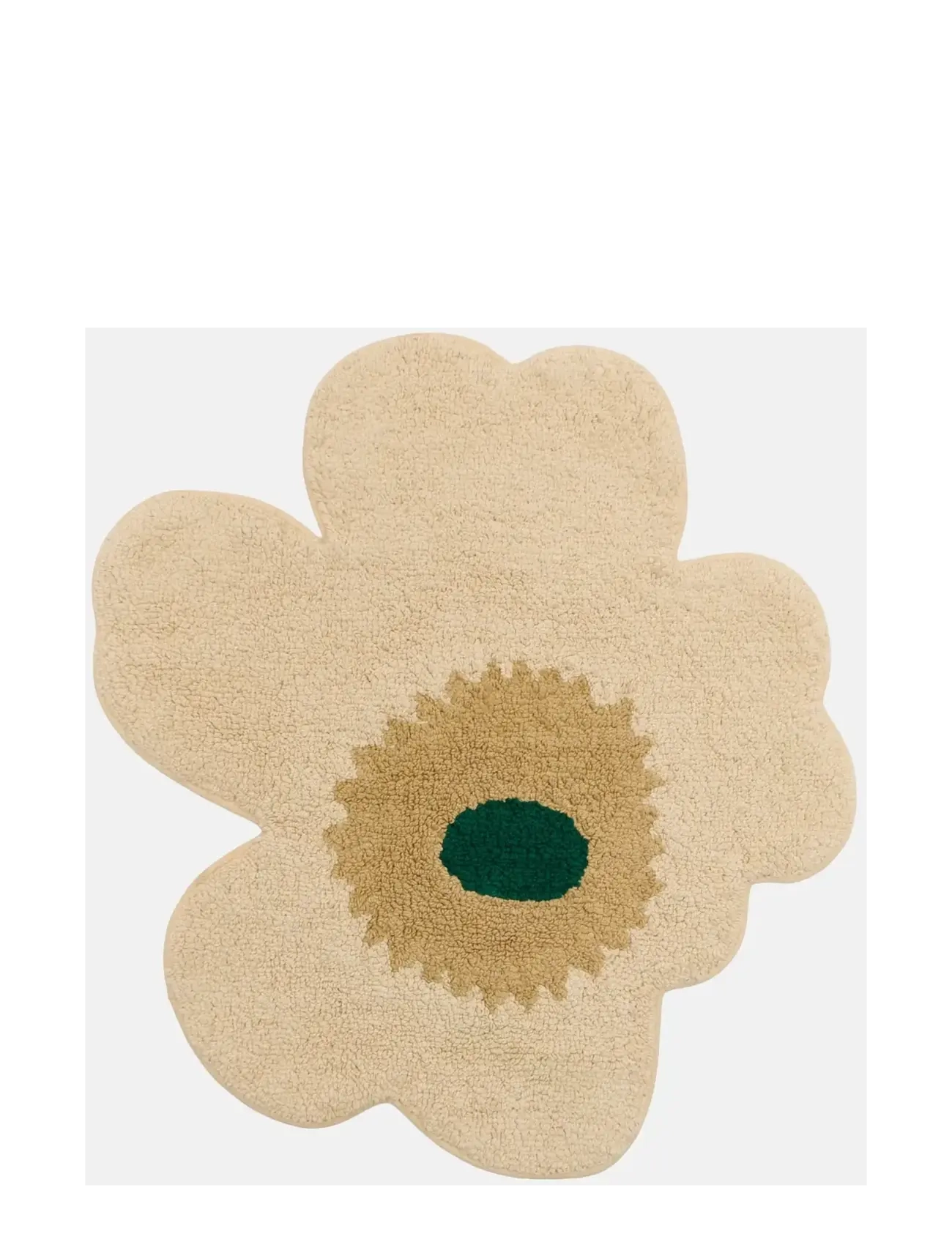 Marimekko Home Unikko Bath Mat 73X74Cm, Badetæppe, Gul, Str: 73X 74CM