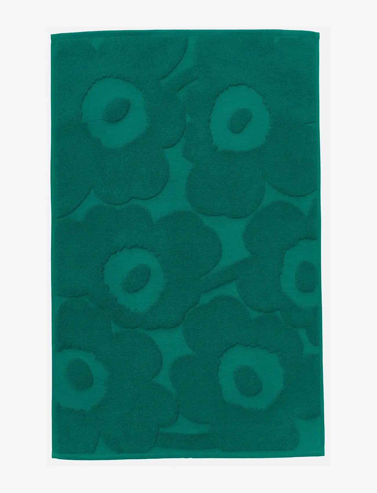 Marimekko Home - UNIKKO BATH MAT 50X80 - tæpper - emerald - 0