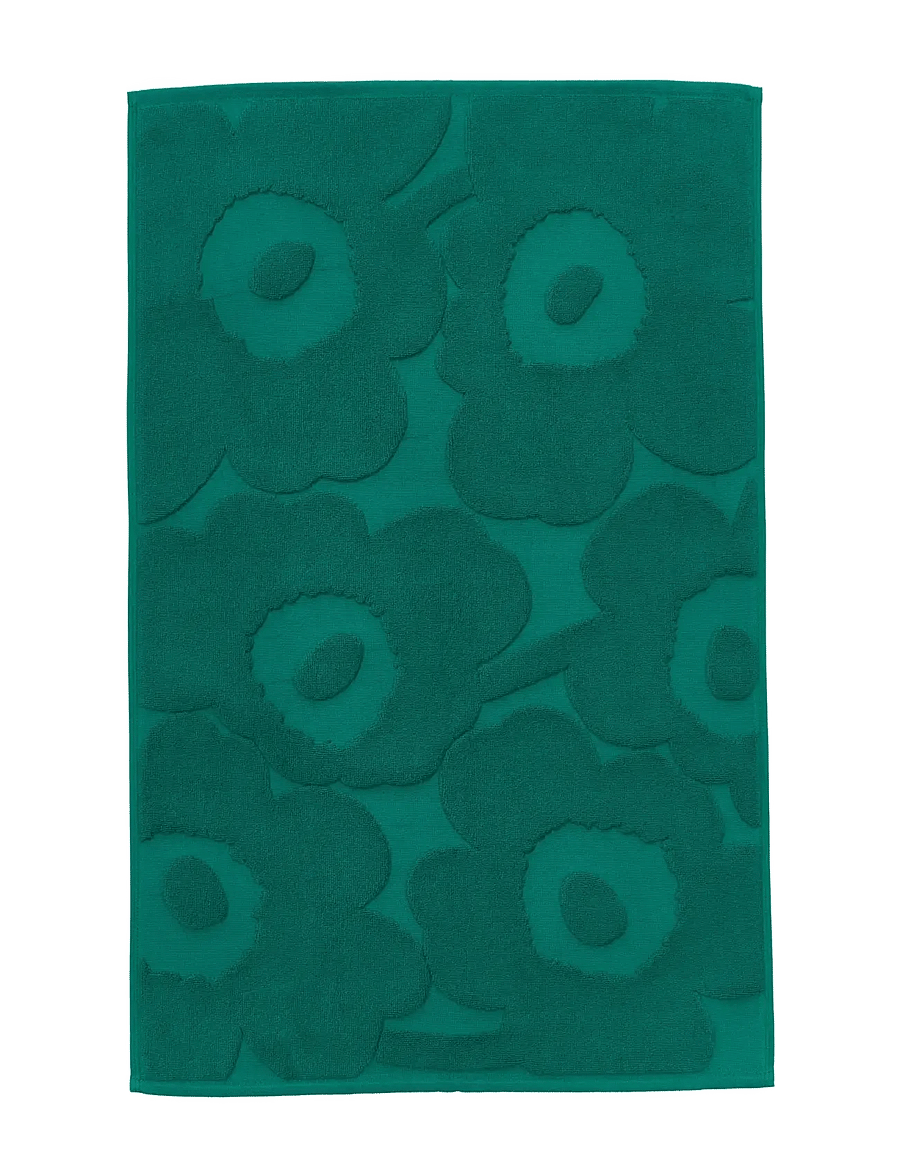 Marimekko Home - UNIKKO BATH MAT 50X80 - teppiche - emerald - 0