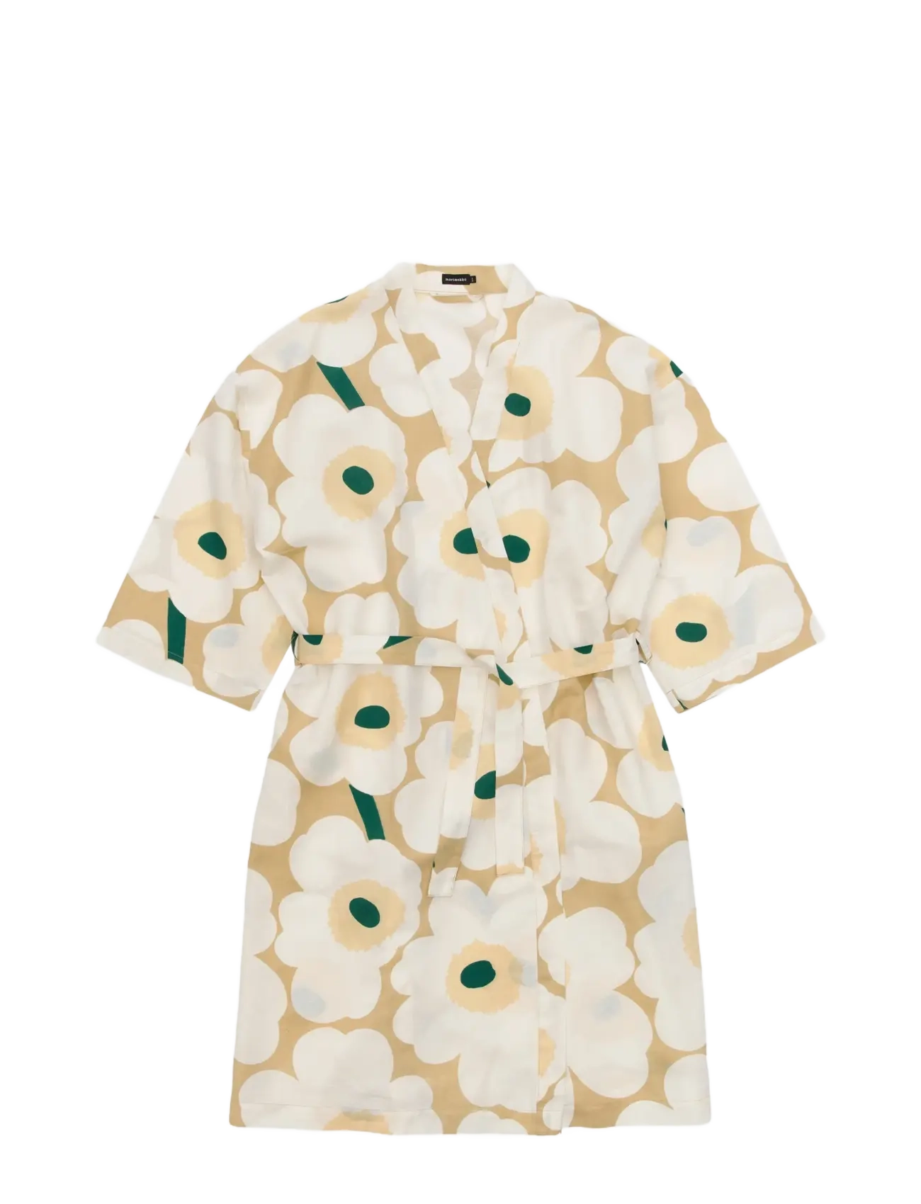 Marimekko Home UNIKKO HOME ROBE - Visa allt - SAND, OFF WHITE, HAY, EMERALD / beige