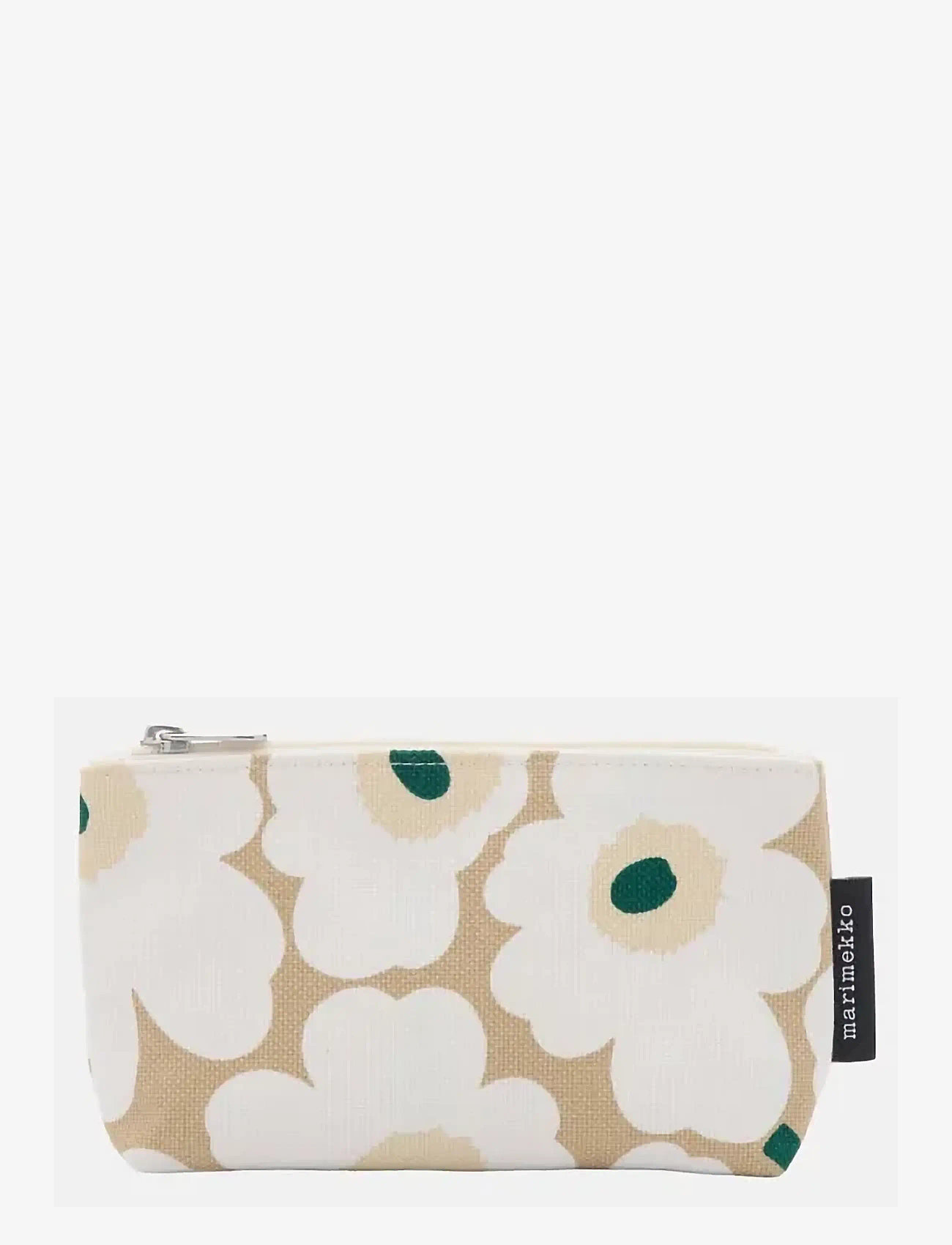 Marimekko Home - MINI UNIKKO EELIA COSM.BAG - toilettasker - sand, off white, hay, emerald - 0