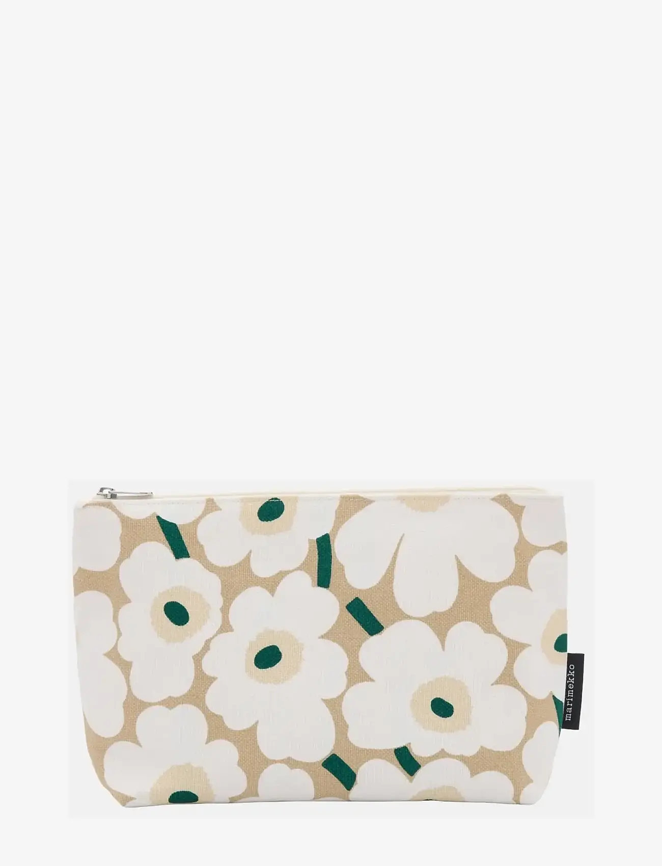 Marimekko Home - MINI UNIKKO RELLE COSM.BAG - toilettasker - sand, off white, hay, emerald - 0