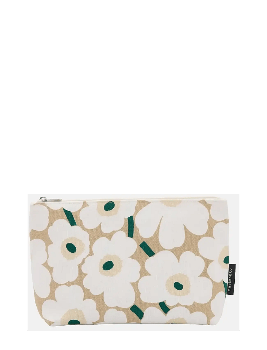 Marimekko Home - MINI UNIKKO RELLE COSM.BAG - kosmetiktaschen - sand, off white, hay, emerald - 0