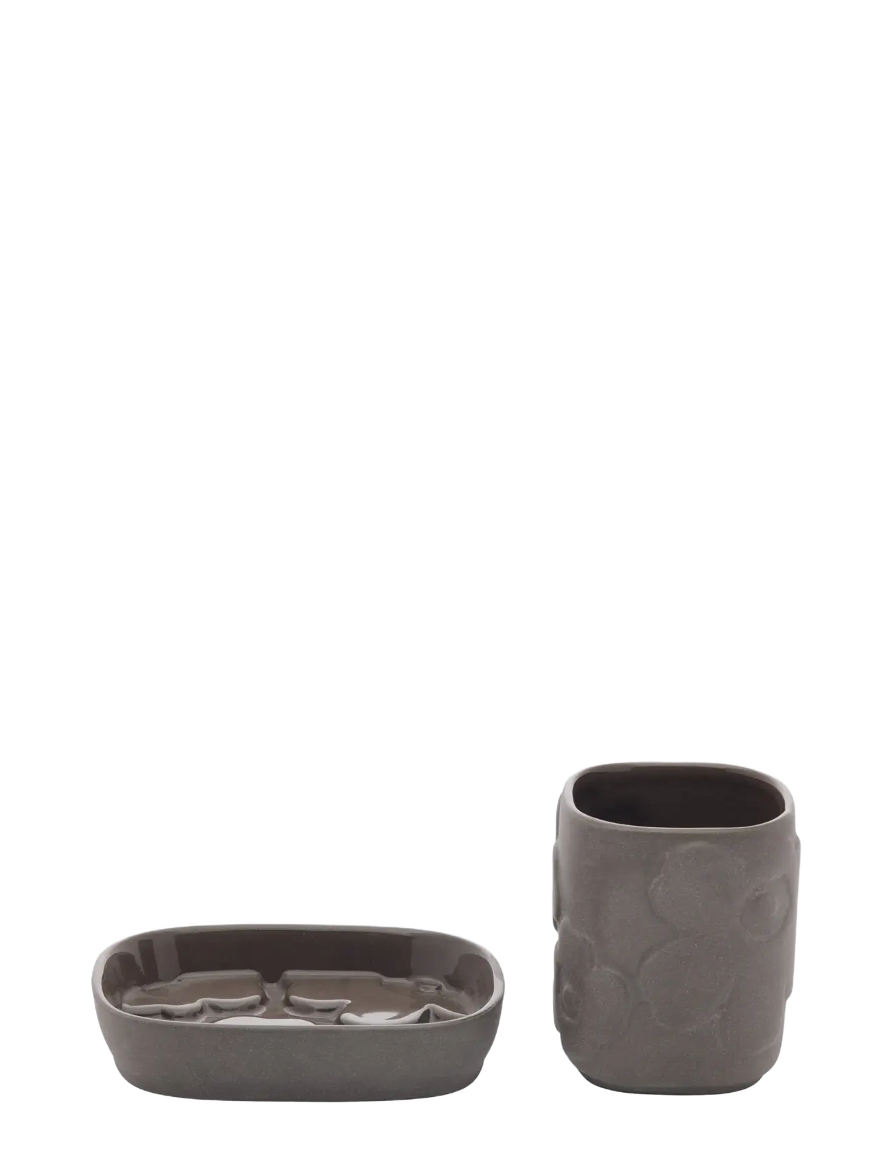 Marimekko Home UNIKKO BATHROOM SET - Visa allt - VOLCANIC ROCK / grey
