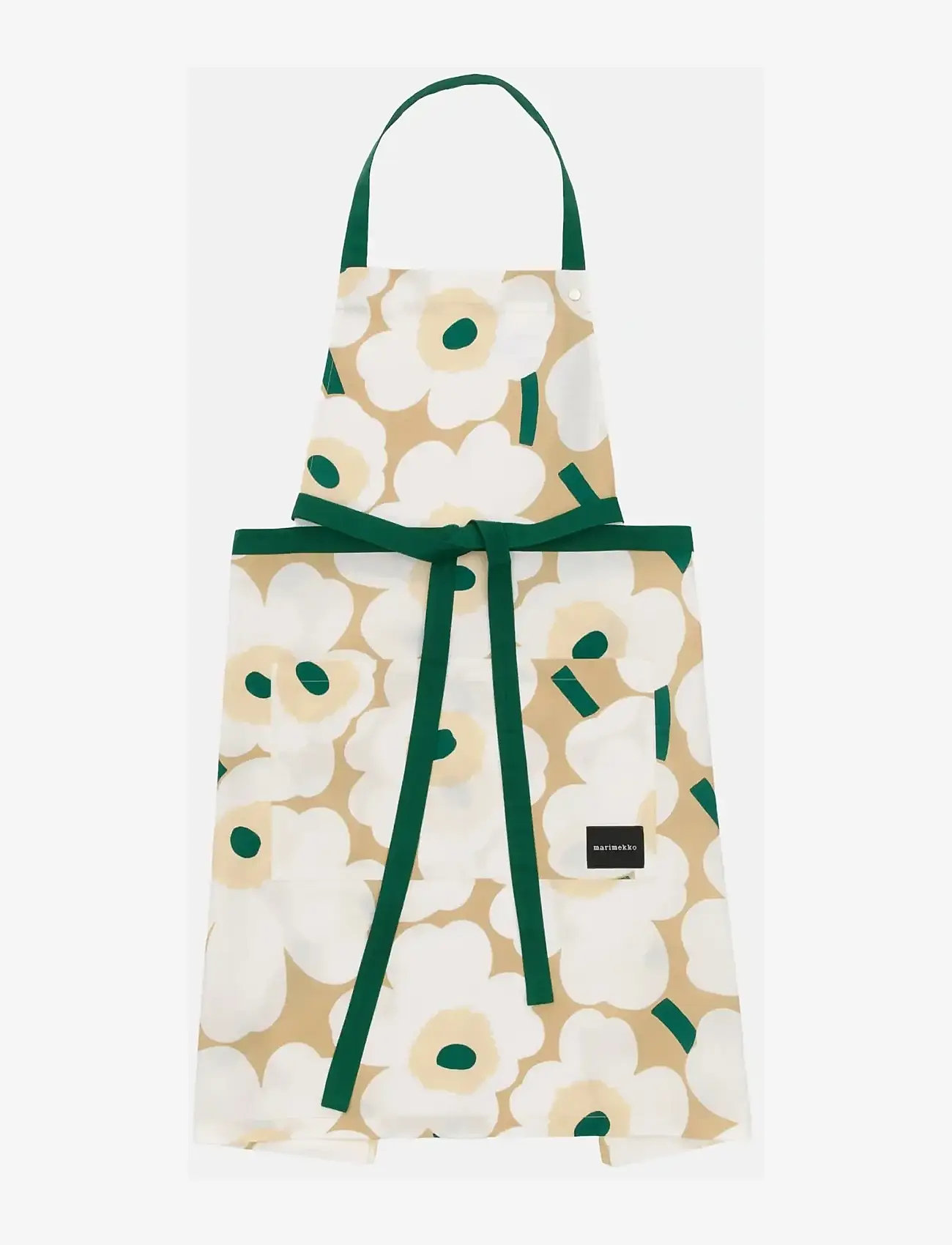 Marimekko Home - PIENI UNIKKO APRON - sand, white, hay, emerald - 0