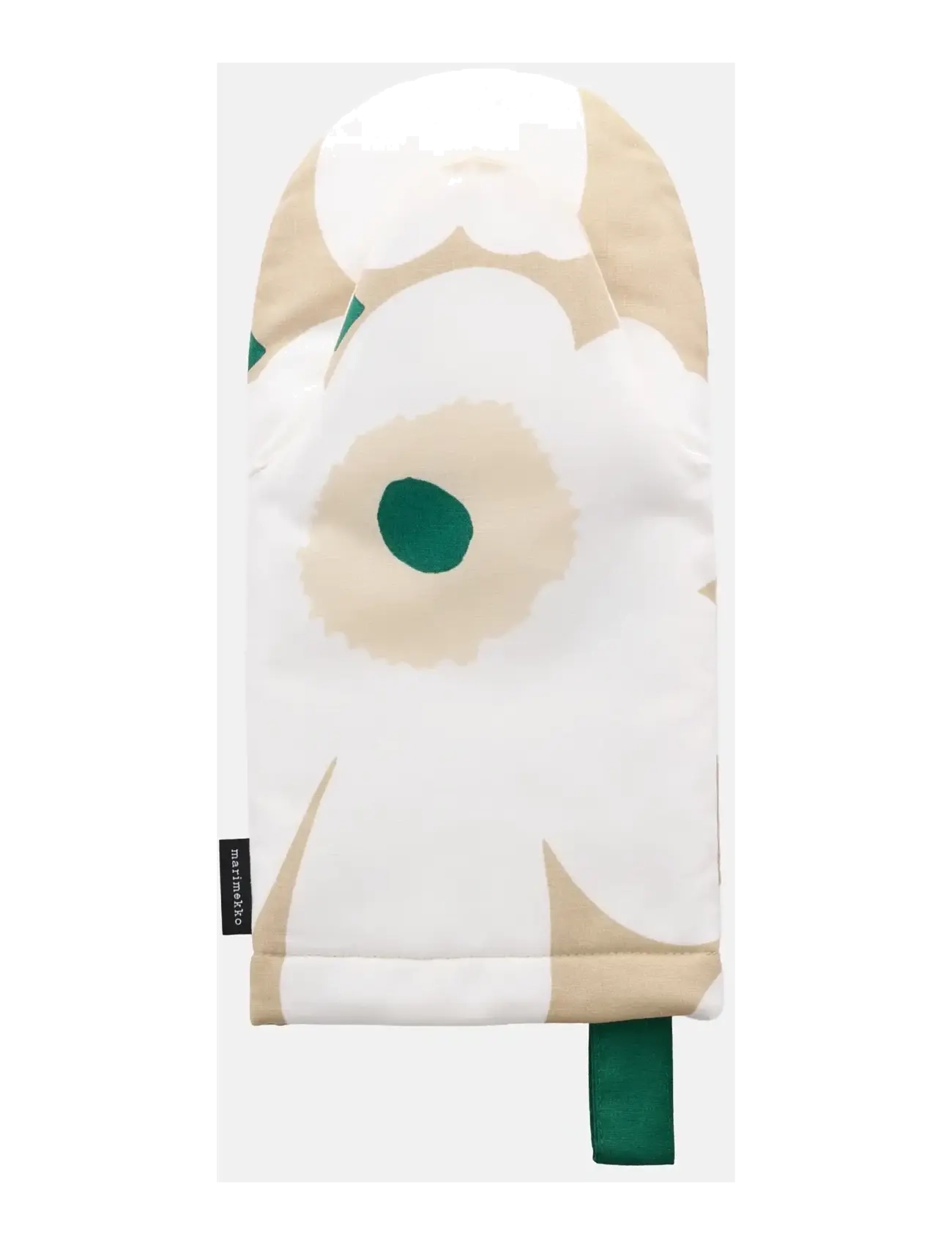 Marimekko Home PIENI UNIKKO OVEN MITTEN - Kökstextilier - SAND, WHITE, HAY, EMERALD / beige