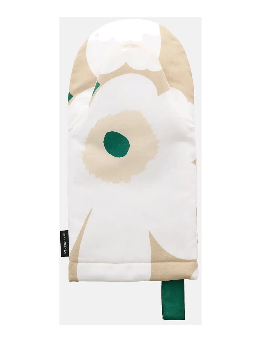 Marimekko Home - PIENI UNIKKO OVEN MITTEN - ofenhandschuhe & topflappen - sand, white, hay, emerald - 0