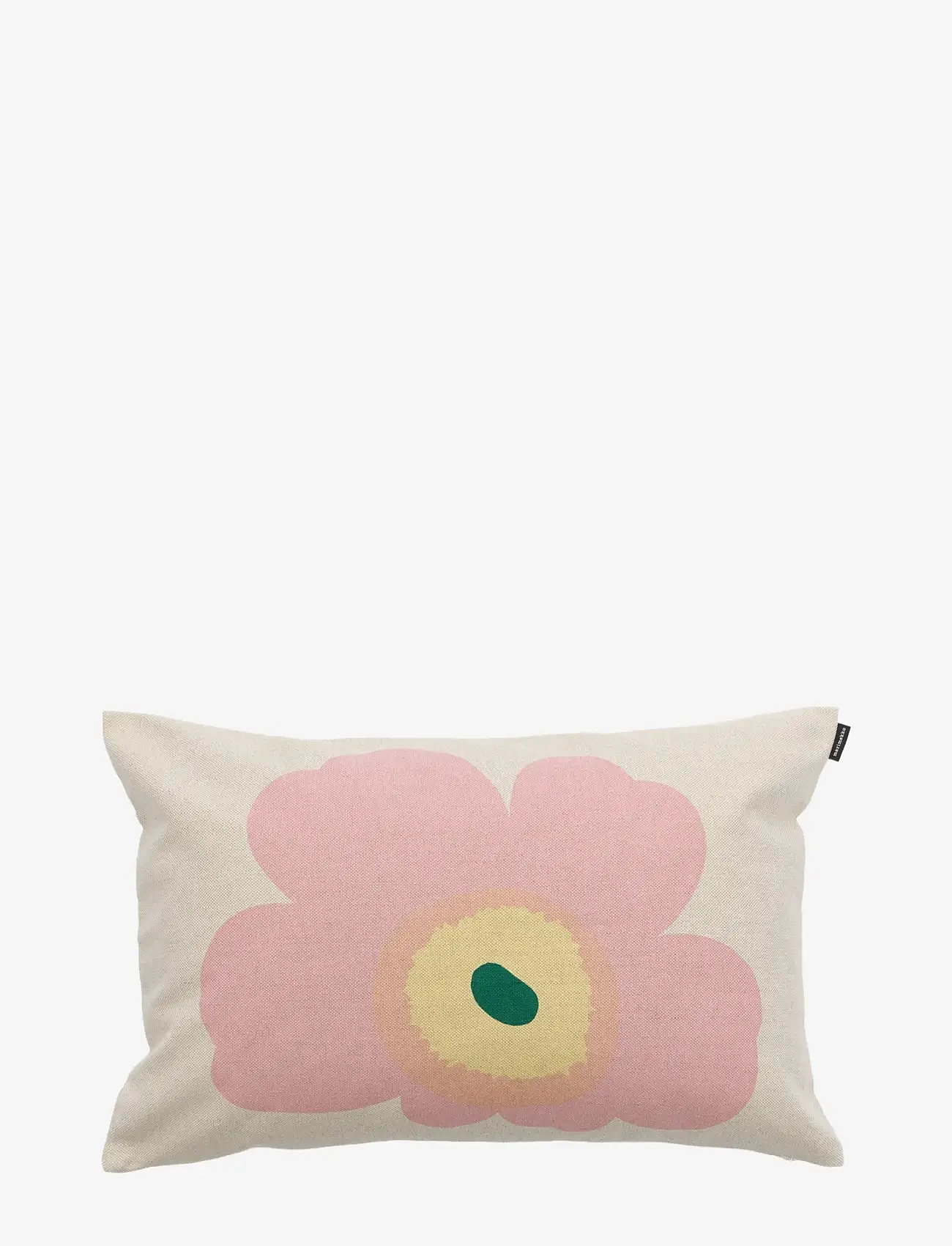 Marimekko Home UNIKKO CUSHION COVER 40X60 - Vis alt - OFF WHITE,PINK,CHESTNUT,L.YEL. / cream
