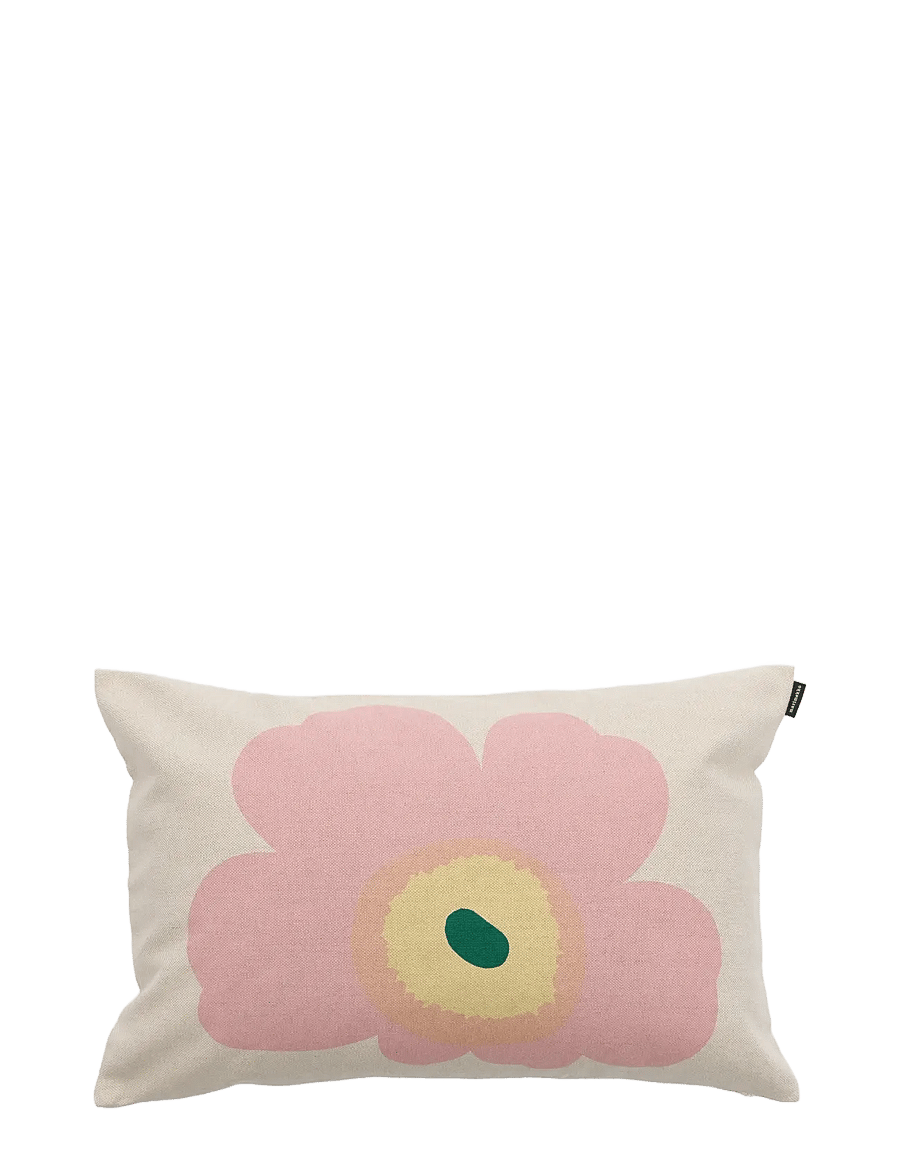 Marimekko Home - UNIKKO CUSHION COVER 40X60 - kissenbezüge - off white,pink,chestnut,l.yel. - 0