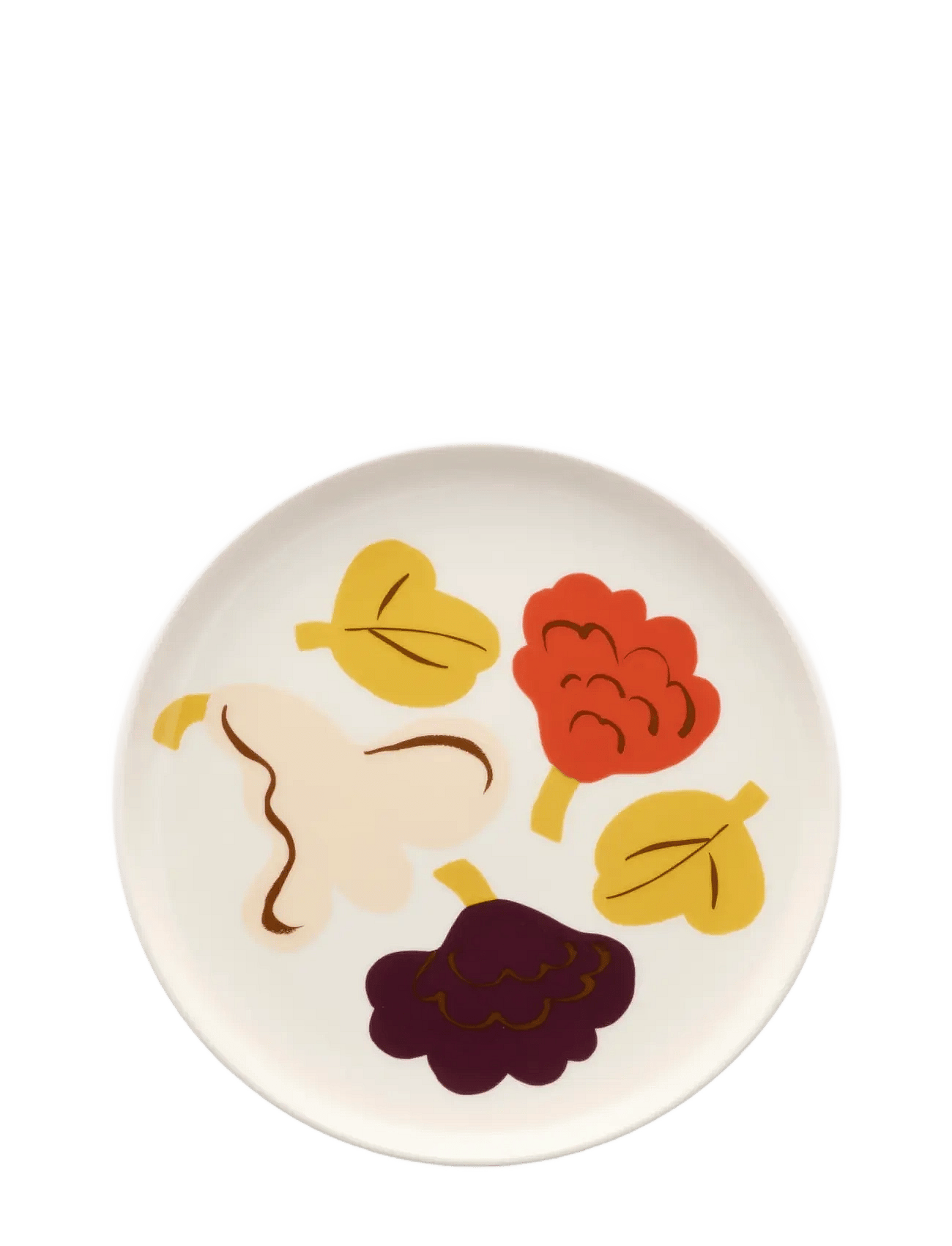 Marimekko Home | Kukasta Kukkaan Plate 20Cm | 20 CM