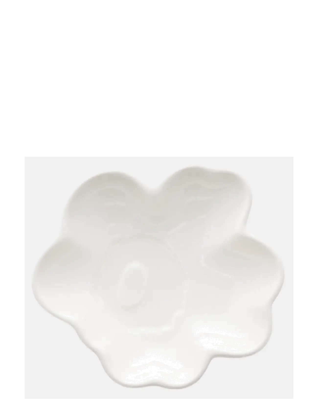 Marimekko Home UNIKKO SHAPE PLATE - Tableware - WHITE / white
