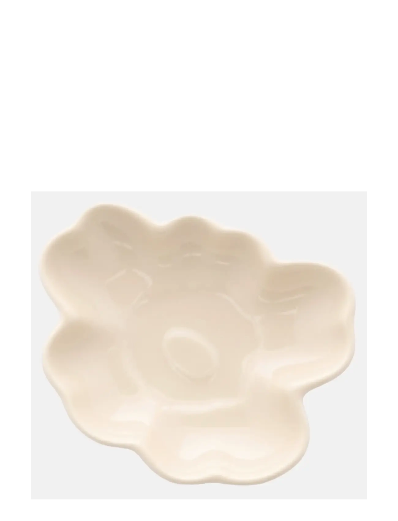 Marimekko Home UNIKKO SHAPE PLATE - Tableware - BEIGE / beige