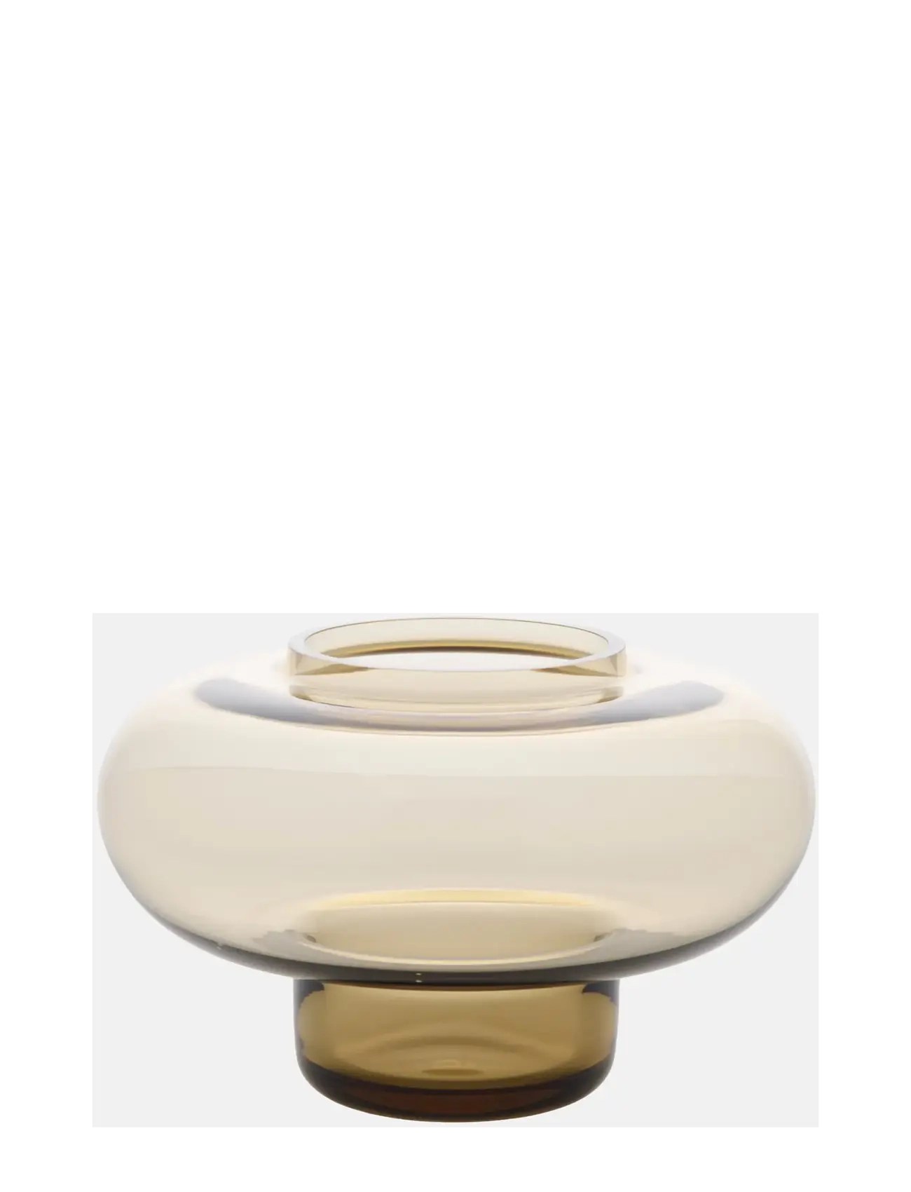 Marimekko Home Fyr Tealight Candle Holder 8Cm, 8.3X12.7, Lighting, Braun - Lighting Accessories, Homeware