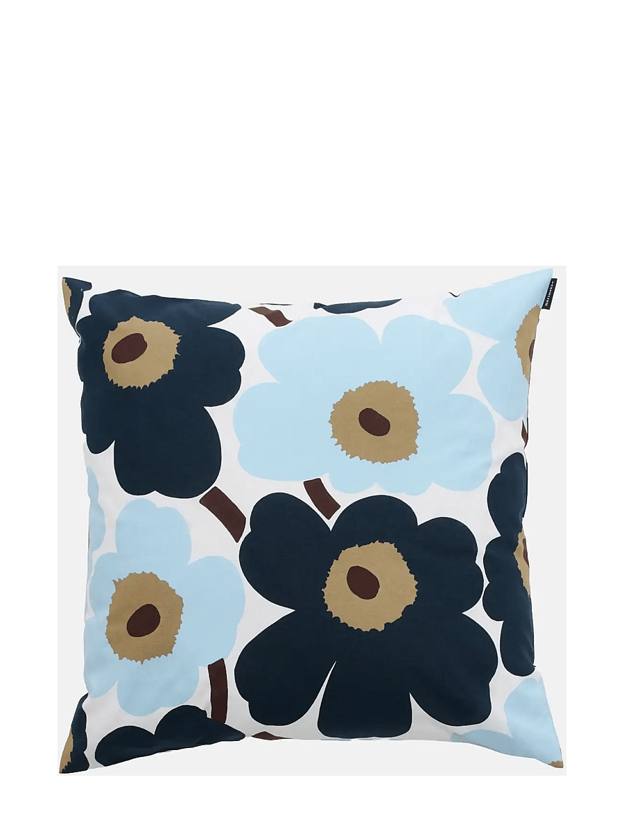 Marimekko Home - PIENI UNIKKO C. COVER 50X50 - padjakatted - white,blueber.,c.blue,dk.brown - 0