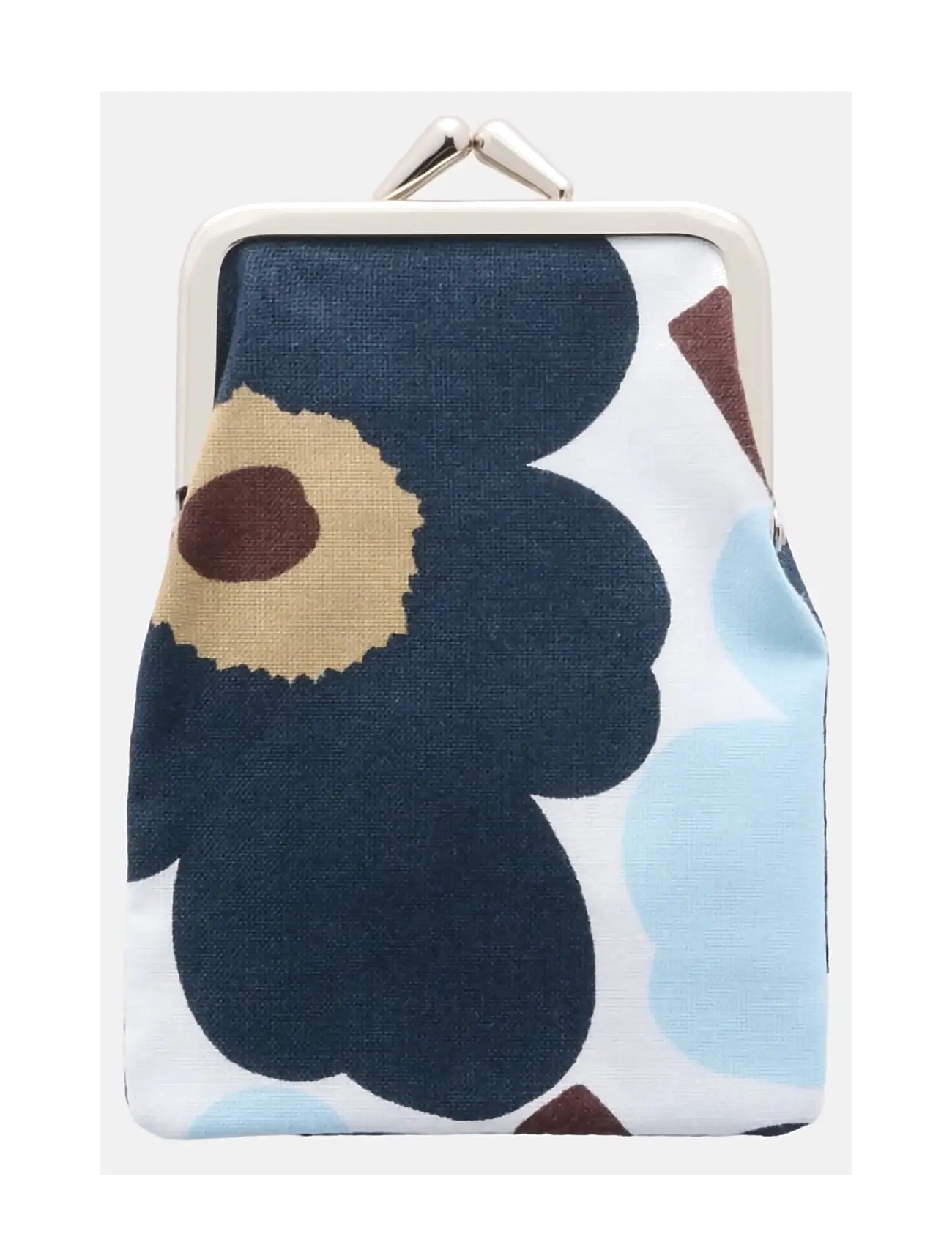 Marimekko Home MINI UNIKKO KORTTI C.PURSE - Aufbewahrungstaschen - WHITE,BLUEBER.,C.BLUE,DK.BROWN / white