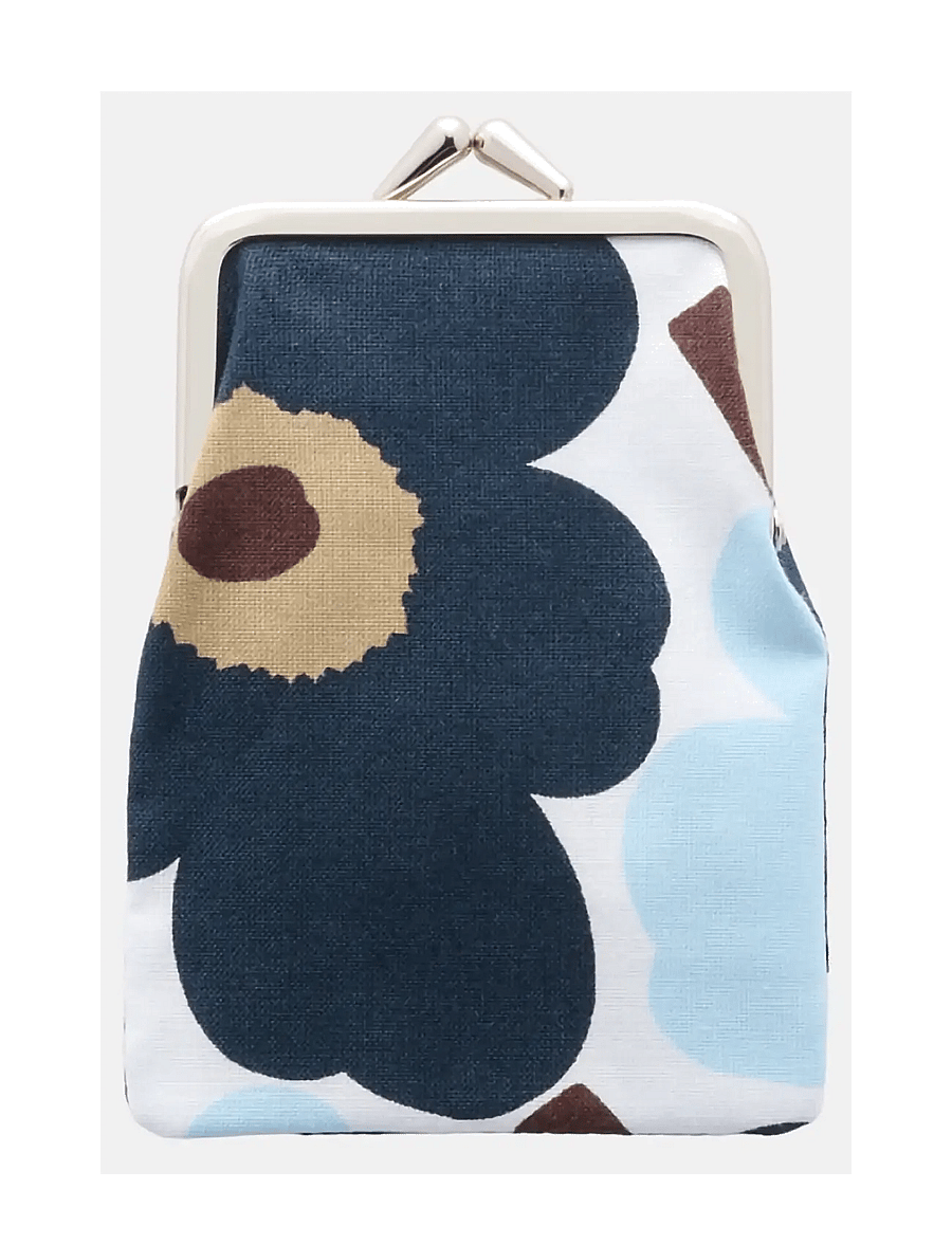 Marimekko Home - MINI UNIKKO KORTTI C.PURSE - portemonnaies - white,blueber.,c.blue,dk.brown - 0