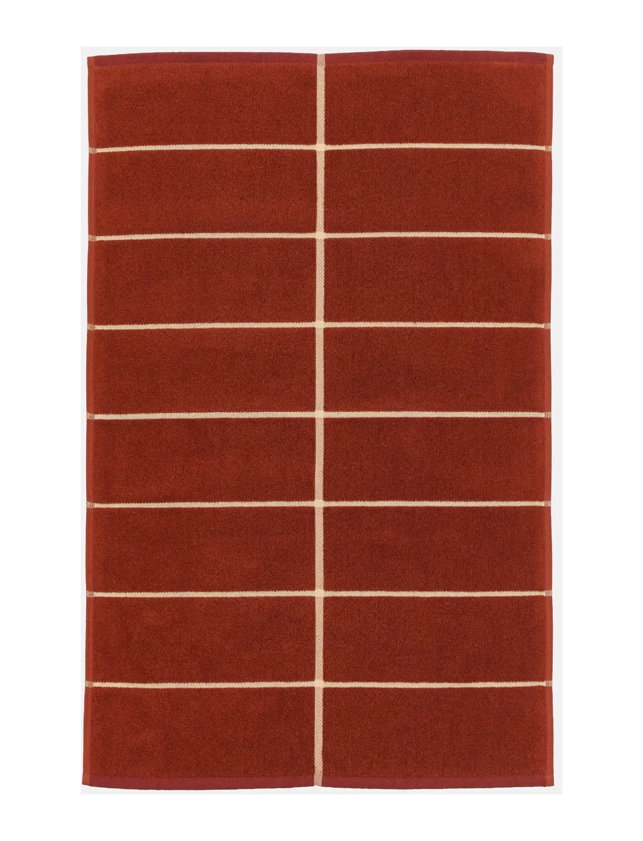 Marimekko Home TIILISKIVI BATH MAT 50X80 - Bademåtter - BRICK, PLUM, HAY / burgundy