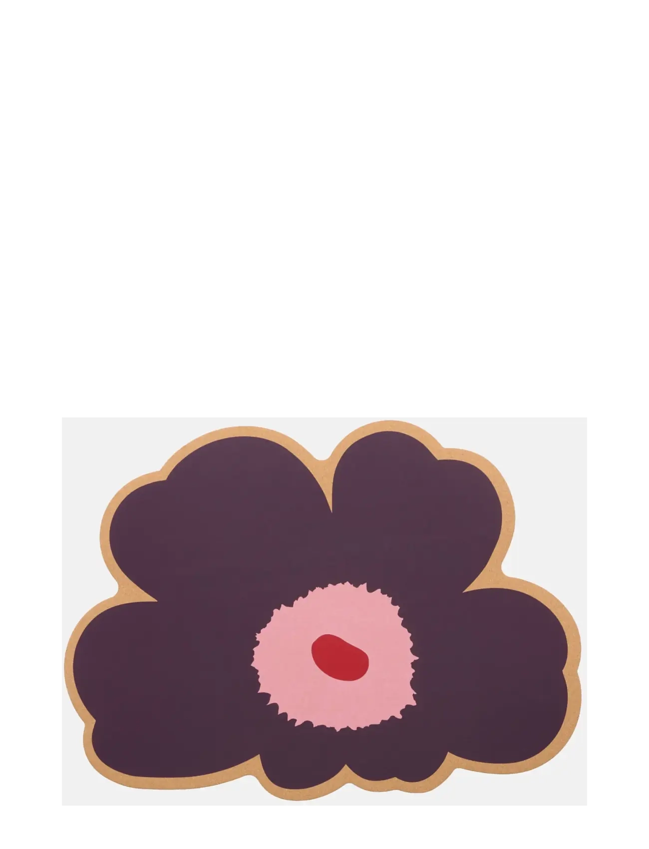 Marimekko Home UNIKKO CORK PLACEMAT - Borddækning - CORK, PLUM, PINK, CRANBERRY / purple