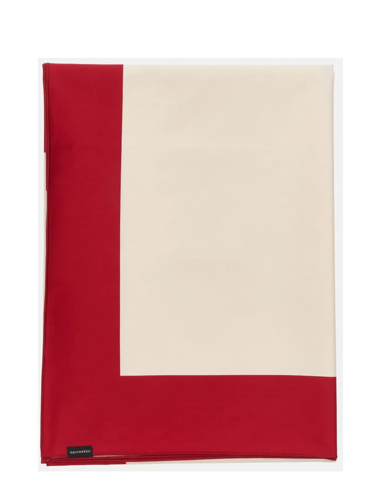 Marimekko Home - UNIKKO TABLECLOTH 140X140CM - tablecloths & runners - off white, cranberry, rose - 1