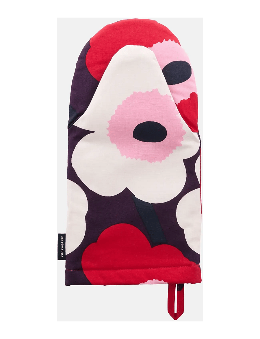 Marimekko Home - PIENI UNIKKO OVEN MITTEN - accessoires de pâtisserie - plum,cranberry,off white,rose - 0