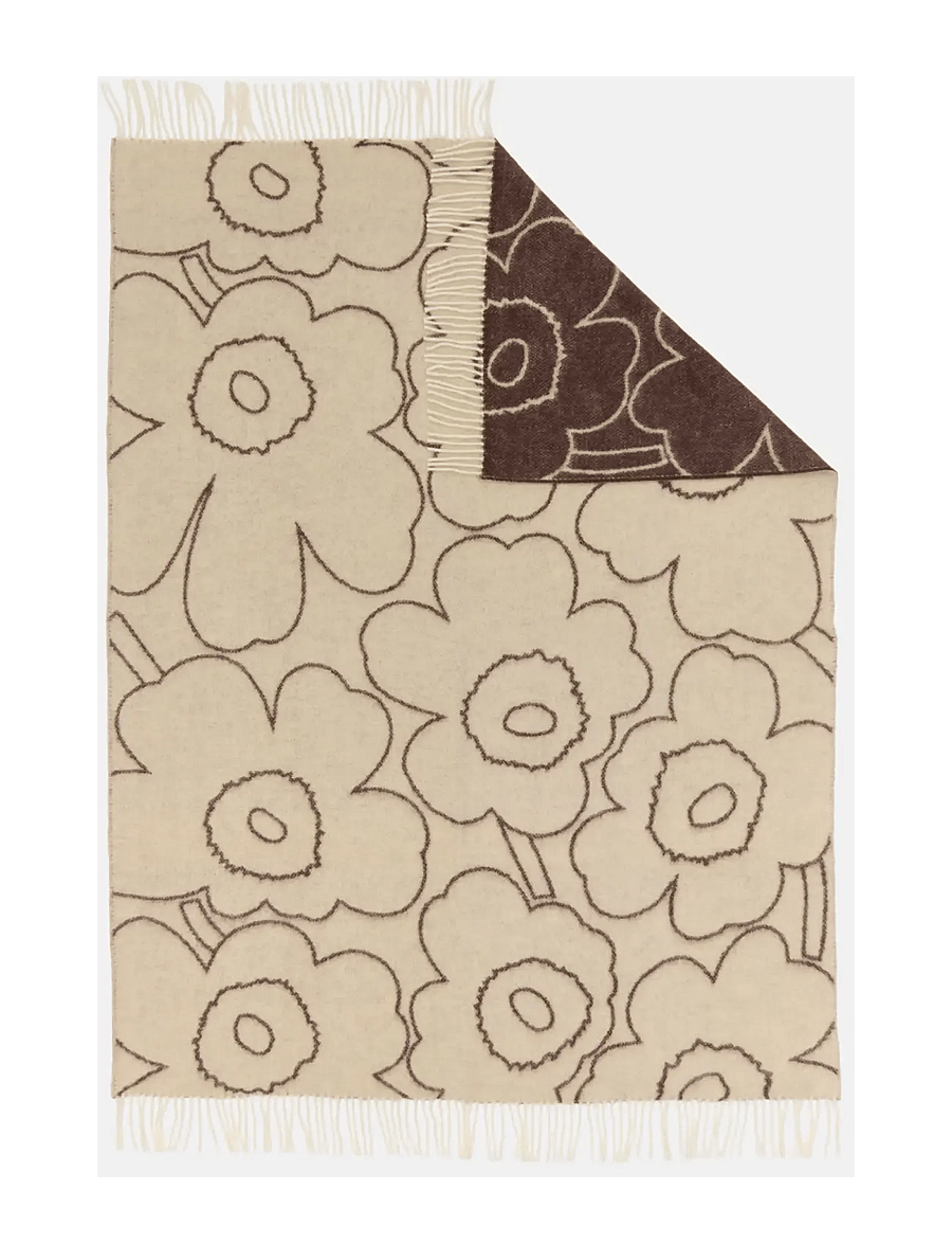 Marimekko Home - PIIRTO UNIKKO THR. RWS 130X170 - off white, mole - 0