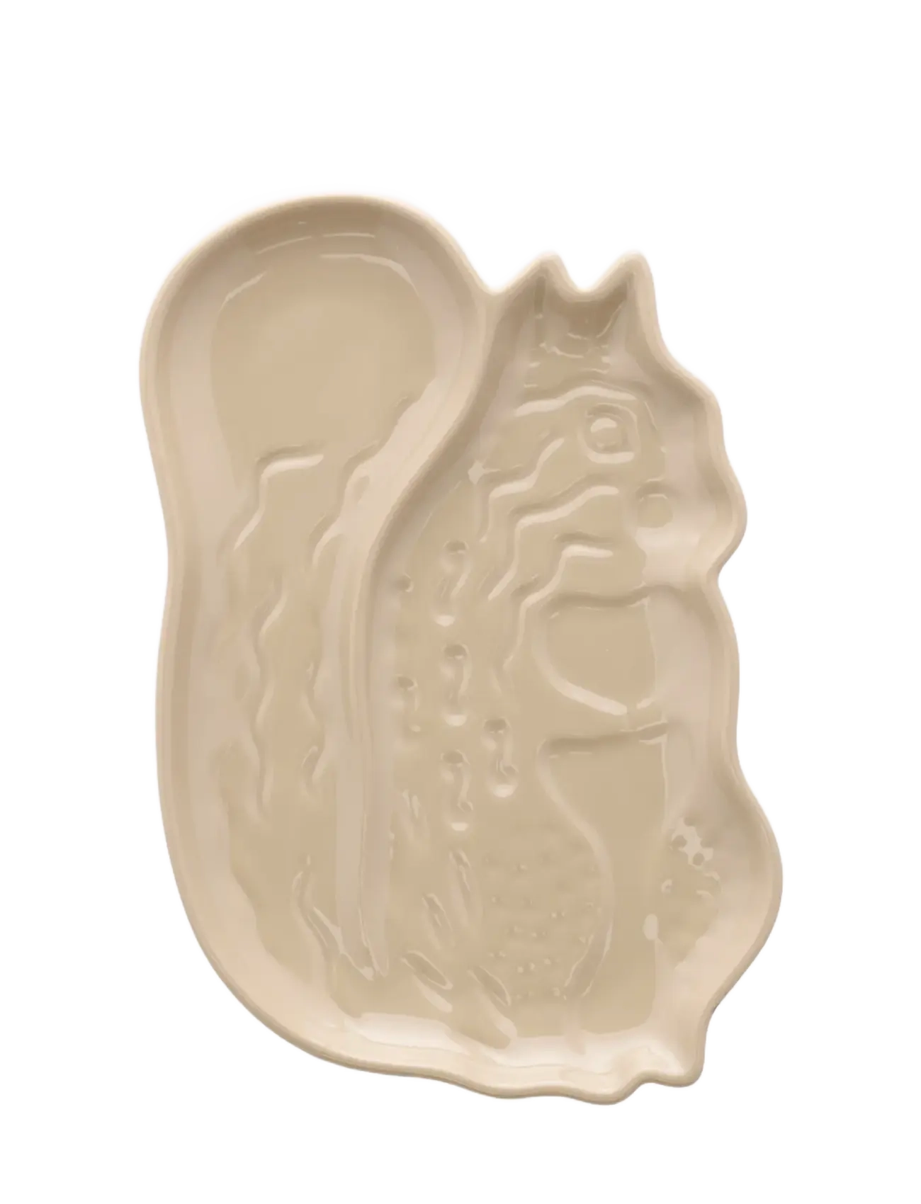 Marimekko Home Kurre Shape Plate 22Cm, Small Plade, Beige, Str: 22