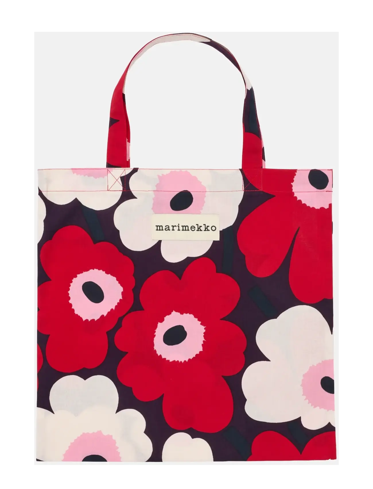 Marimekko Home PIENI UNIKKO BAG 43X44CM - Skreytingar - PLUM,CRANBERRY,OFF WHITE,ROSE / red