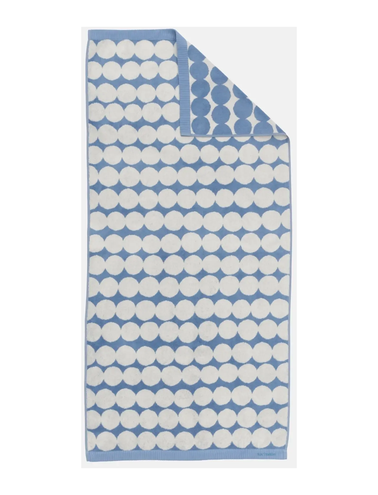 Marimekko Home RÄSYMATTO BATH TOWEL 70X150CM - Marimekko Home - OFF WHITE, DUSTY BLUE / blue