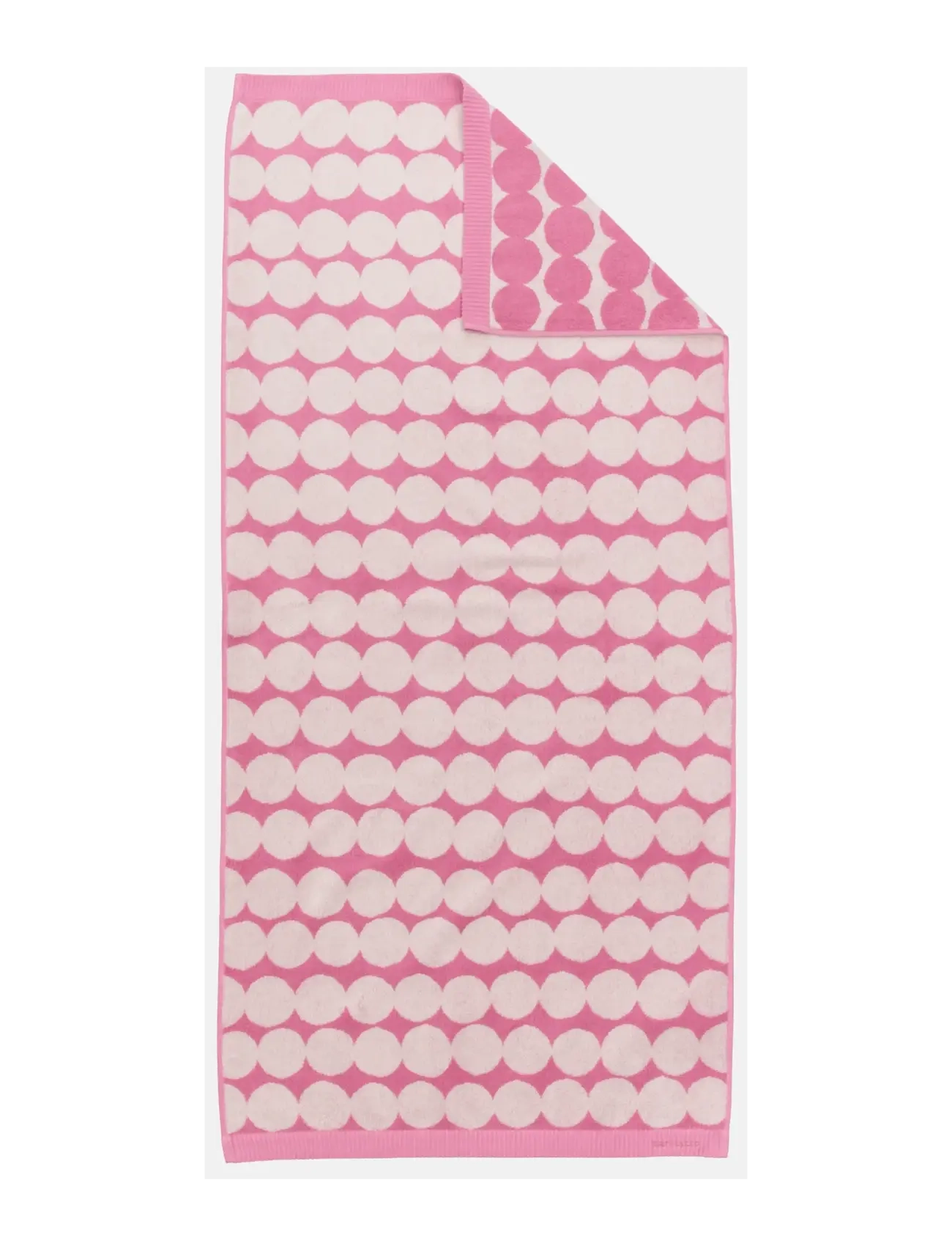 Marimekko Home RÄSYMATTO BATH TOWEL 70X150CM - Textilier - OFF WHITE, WILD ROSE / pink/rose