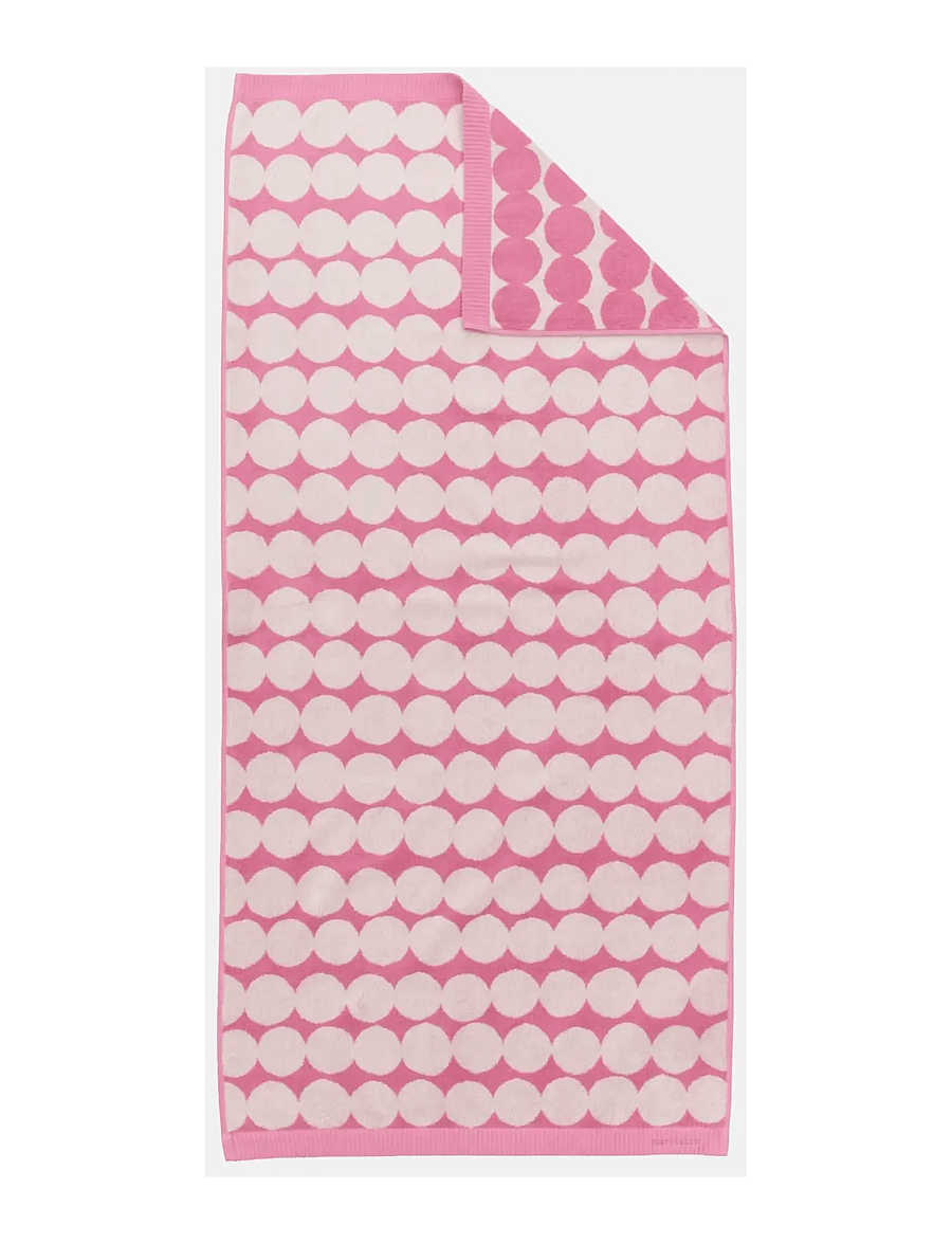 Marimekko Home - RÄSYMATTO BATH TOWEL 70X150CM - saunalinad - off white, wild rose - 0