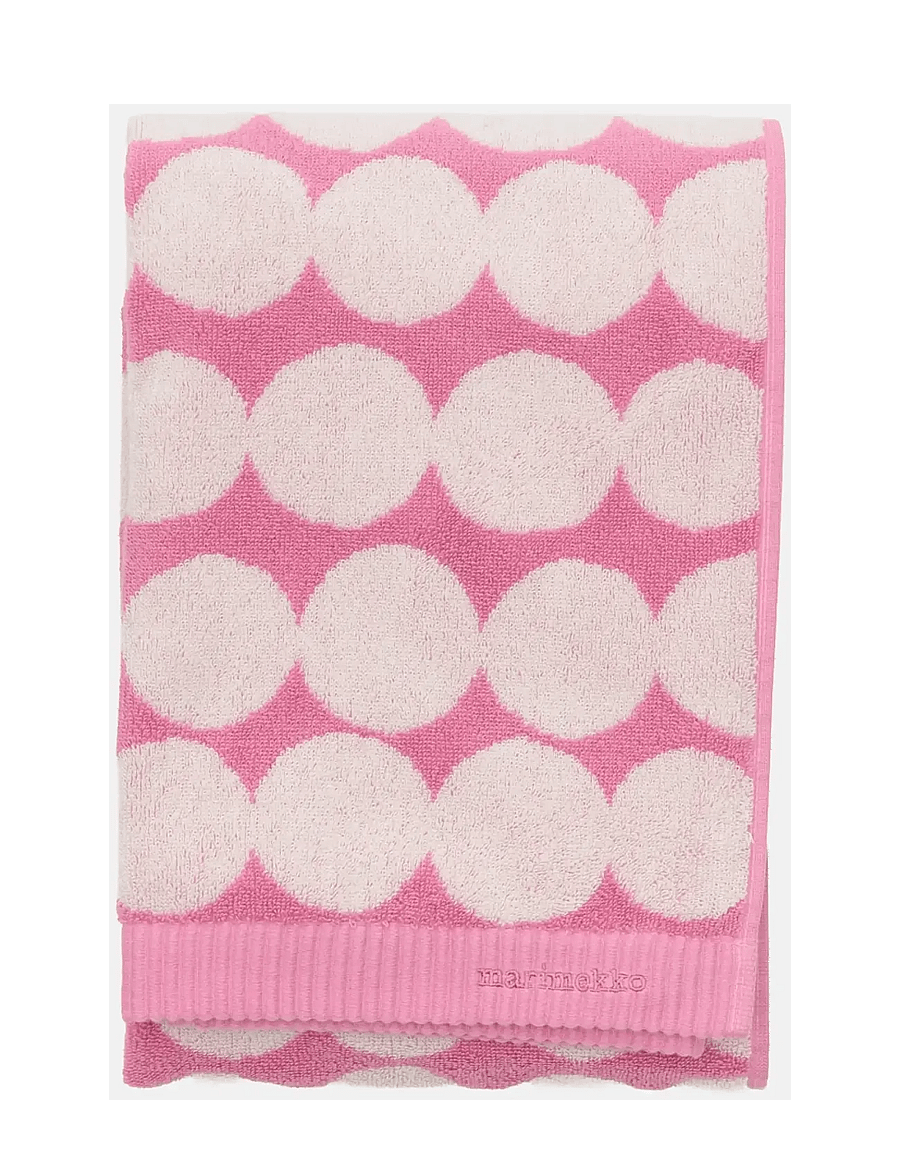 Marimekko Home - RÄSYMATTO BATH TOWEL 70X150CM - saunalinad - off white, wild rose - 1