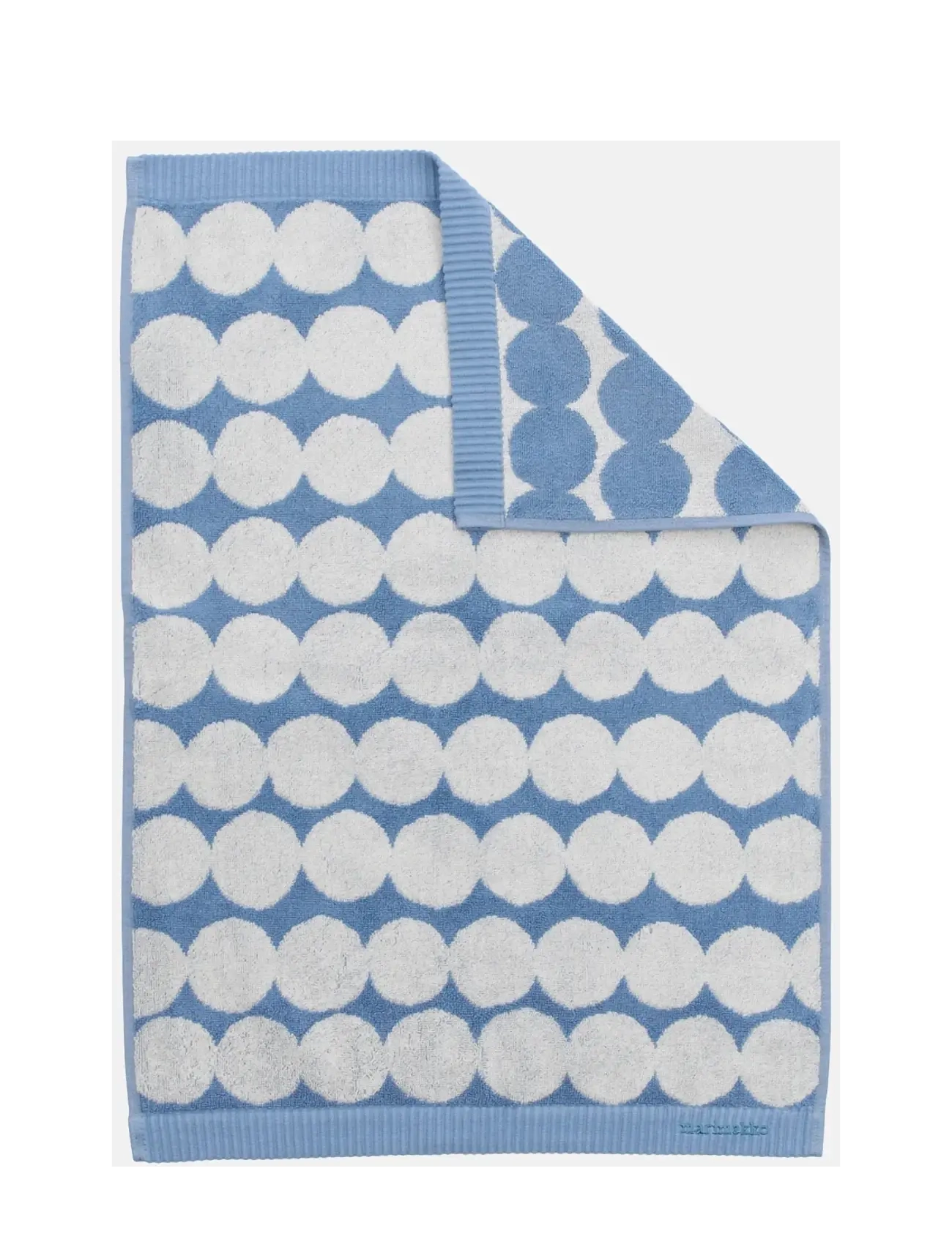 Marimekko Home RÄSYMATTO HAND TOWEL 50X70CM - Marimekko Home - OFF WHITE, DUSTY BLUE / blue