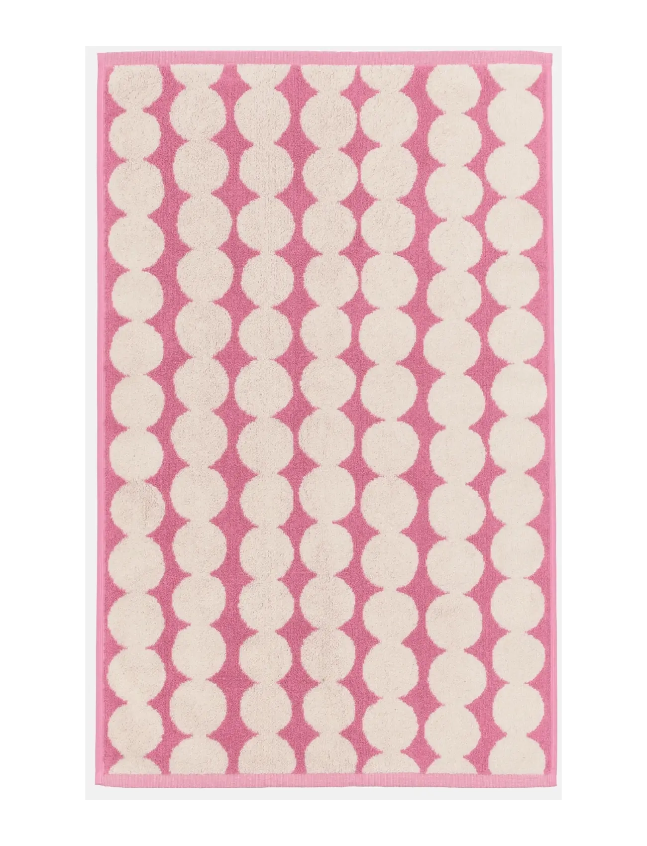 Marimekko Home RÄSYMATTO BATH MAT 50X80 - Mattor - OFF WHITE, WILD ROSE / pink/rose