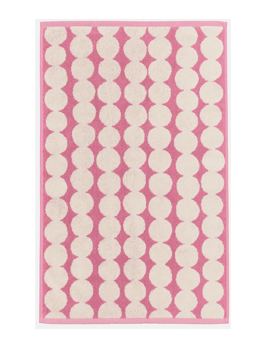 Marimekko Home - RÄSYMATTO BATH MAT 50X80 - vaibad - off white, wild rose - 0