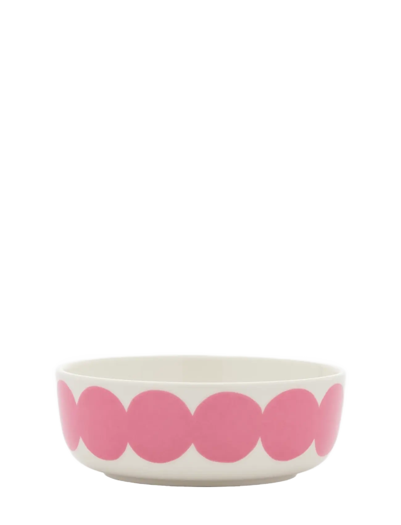 Marimekko Home SIIRTOLAPUUTARHA BOWL 4DL - Lauanõud - WHITE, WILD ROSE / pink/rose