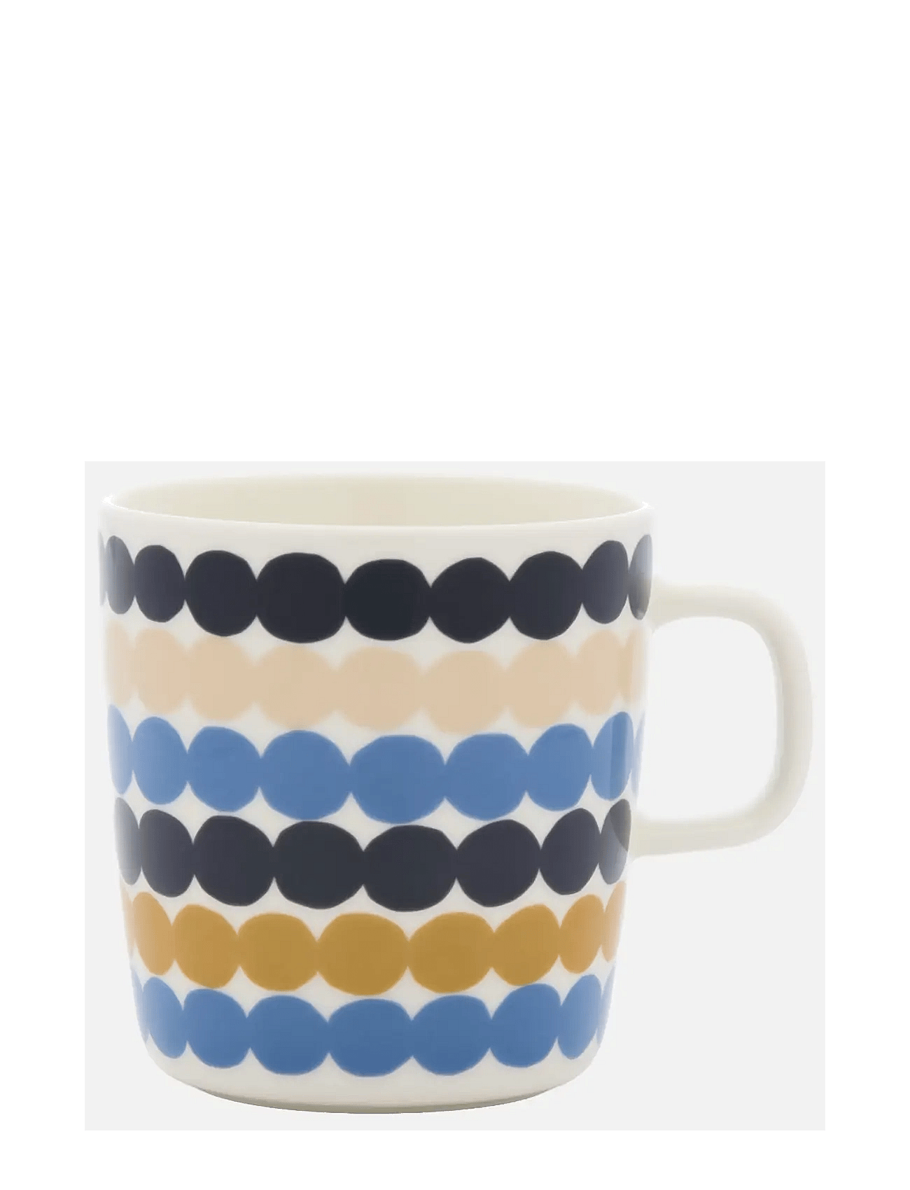 SIIRTOLAPUUTARHA MUG 4DL - DUSTY BLUE, MULTICOLOUR