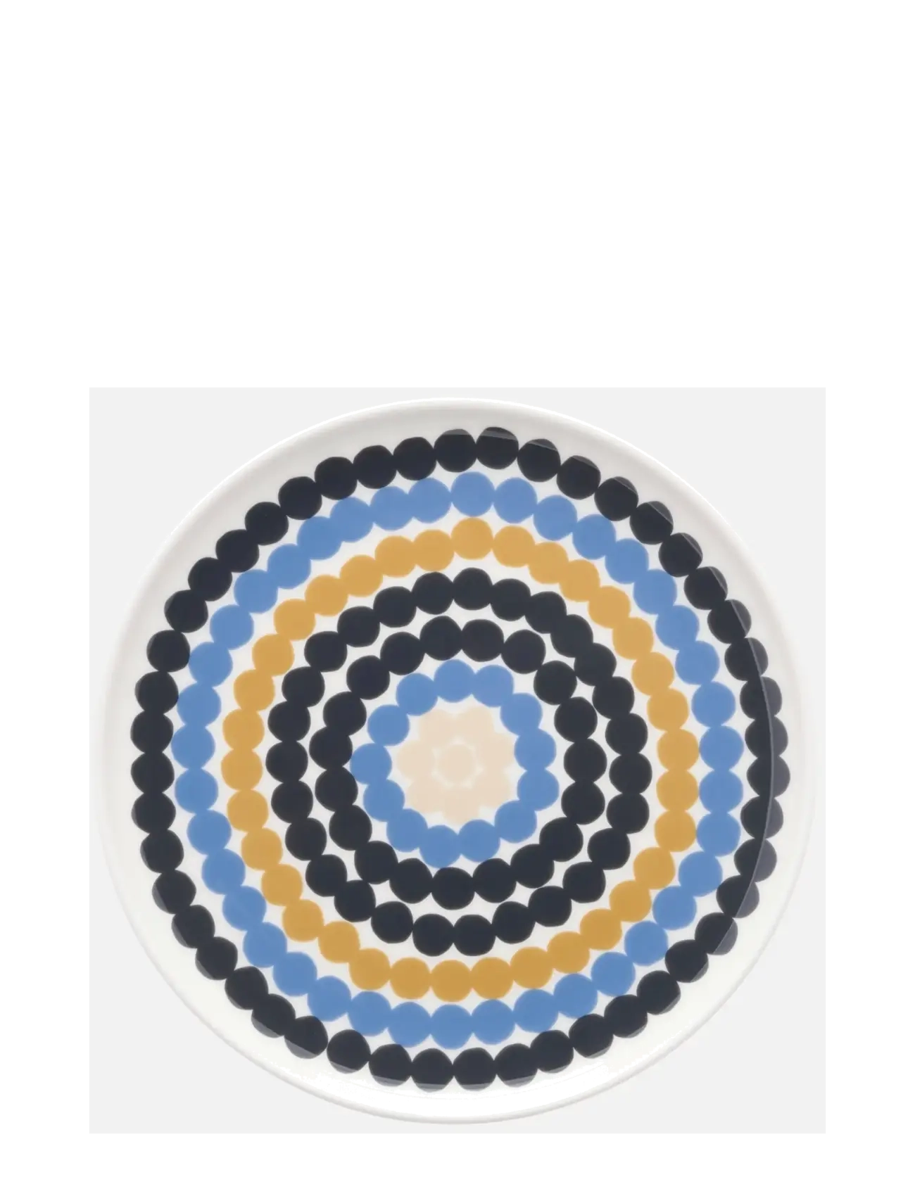 Marimekko Home SIIRTOLAPUUTARHA PLATE 20CM - Geschenke - DUSTY BLUE, MULTICOLOUR / multi