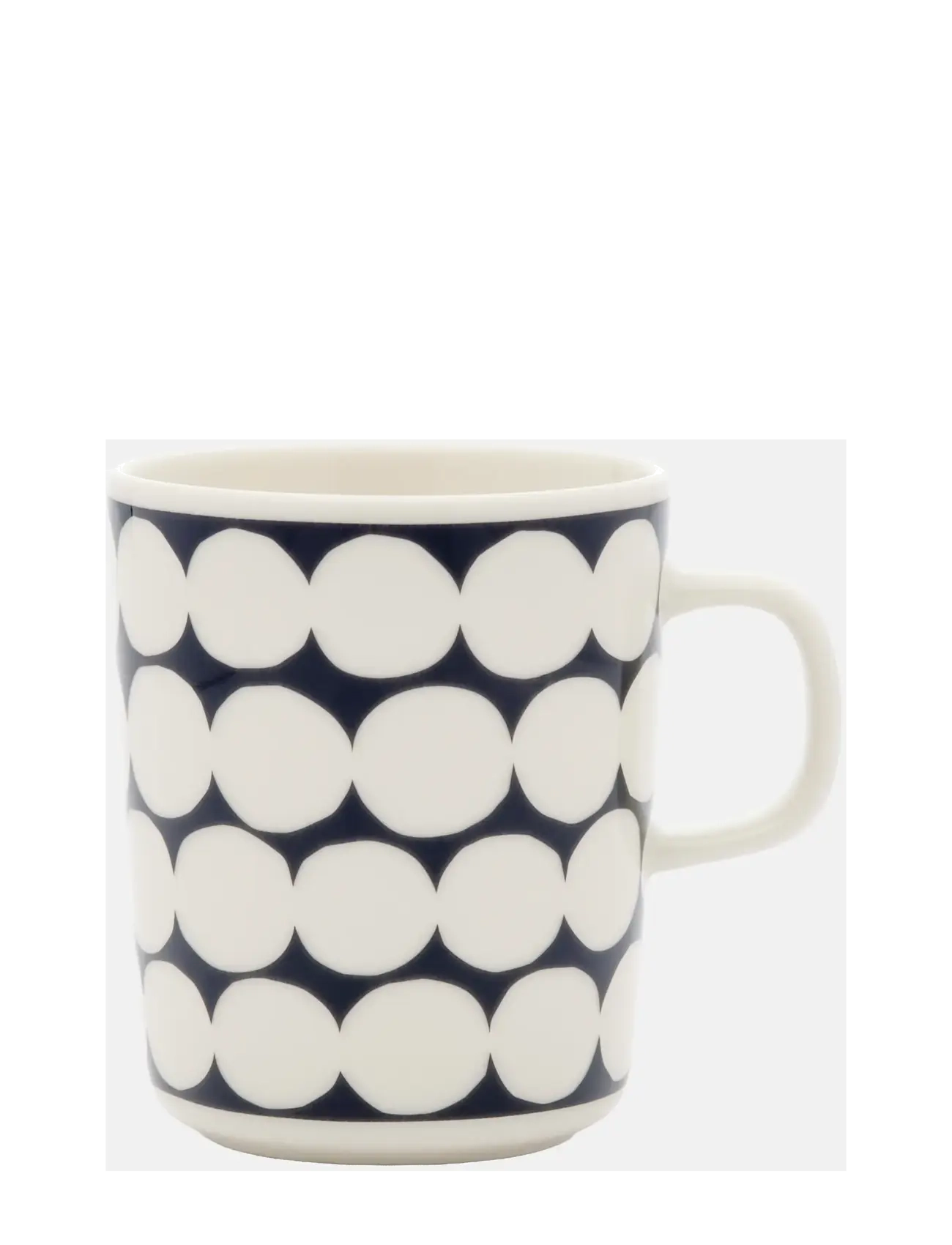 Marimekko Home SIIRTOLAPUUTARHA MUG 2,5DL - Geschirr - WHITE, CHARCOAL, WHITE / white