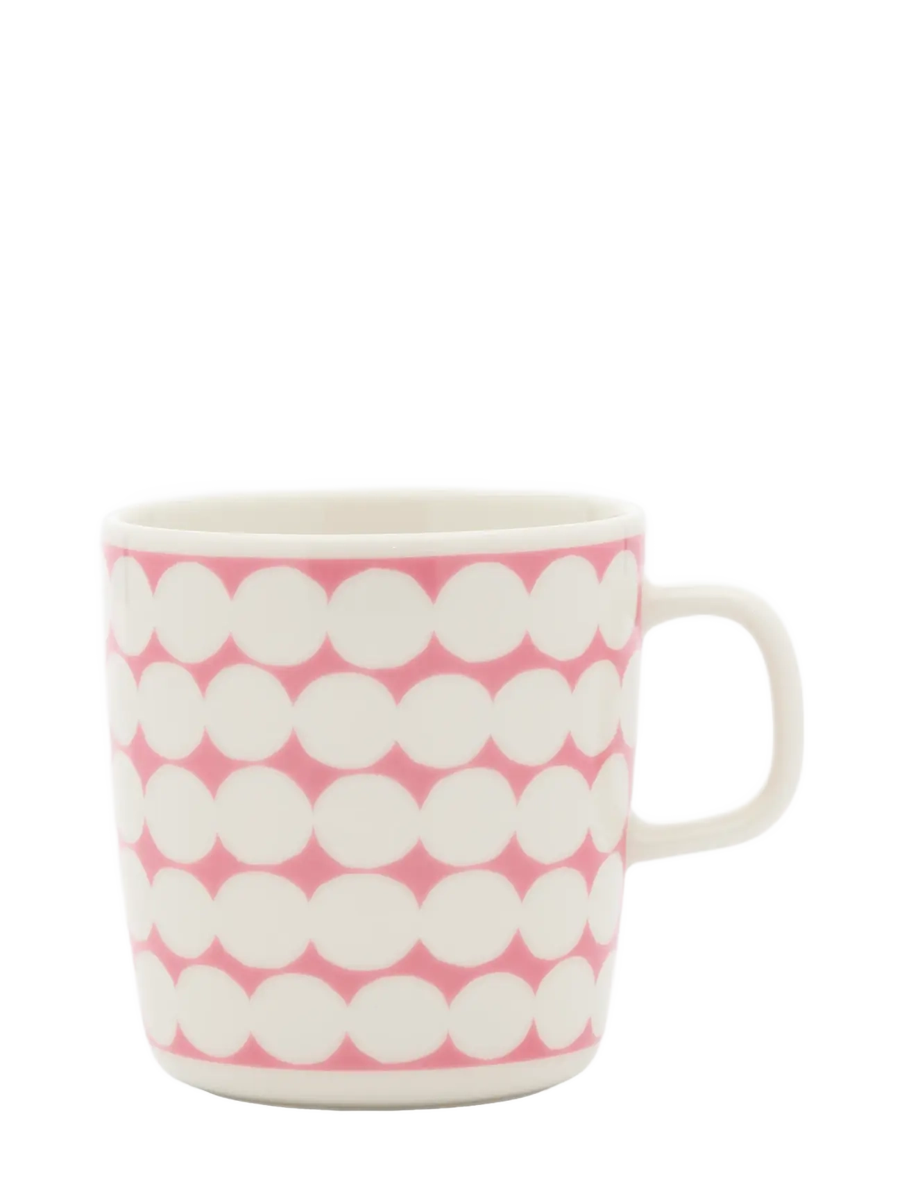 Marimekko Home SIIRTOLAPUUTARHA MUG 4DL - Vis alt - WHITE, WILD ROSE, WHITE / pink/rose