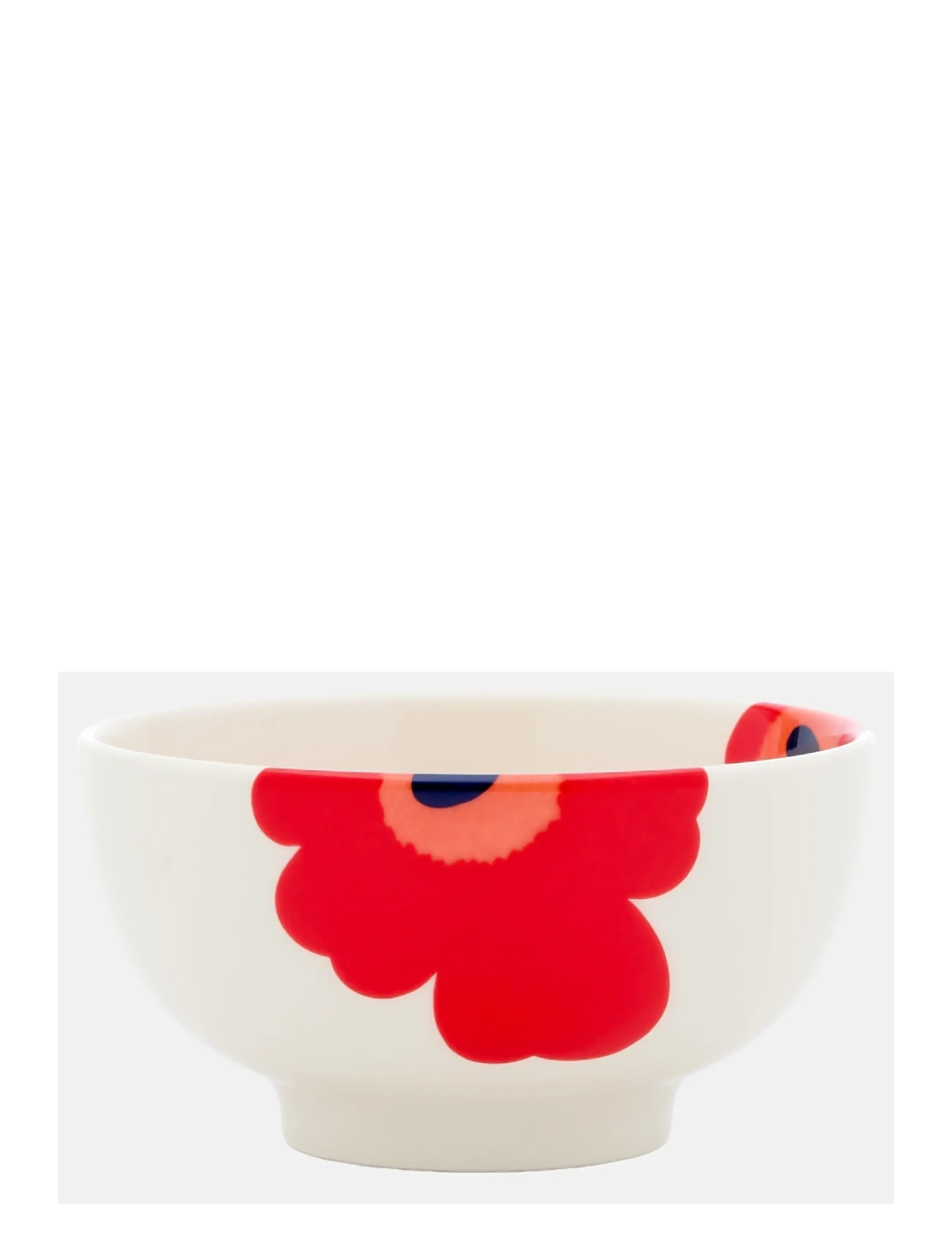 Marimekko Home UNIKKO BOWL 3DL - Lauanõud - WHITE, RED, BLUE / white