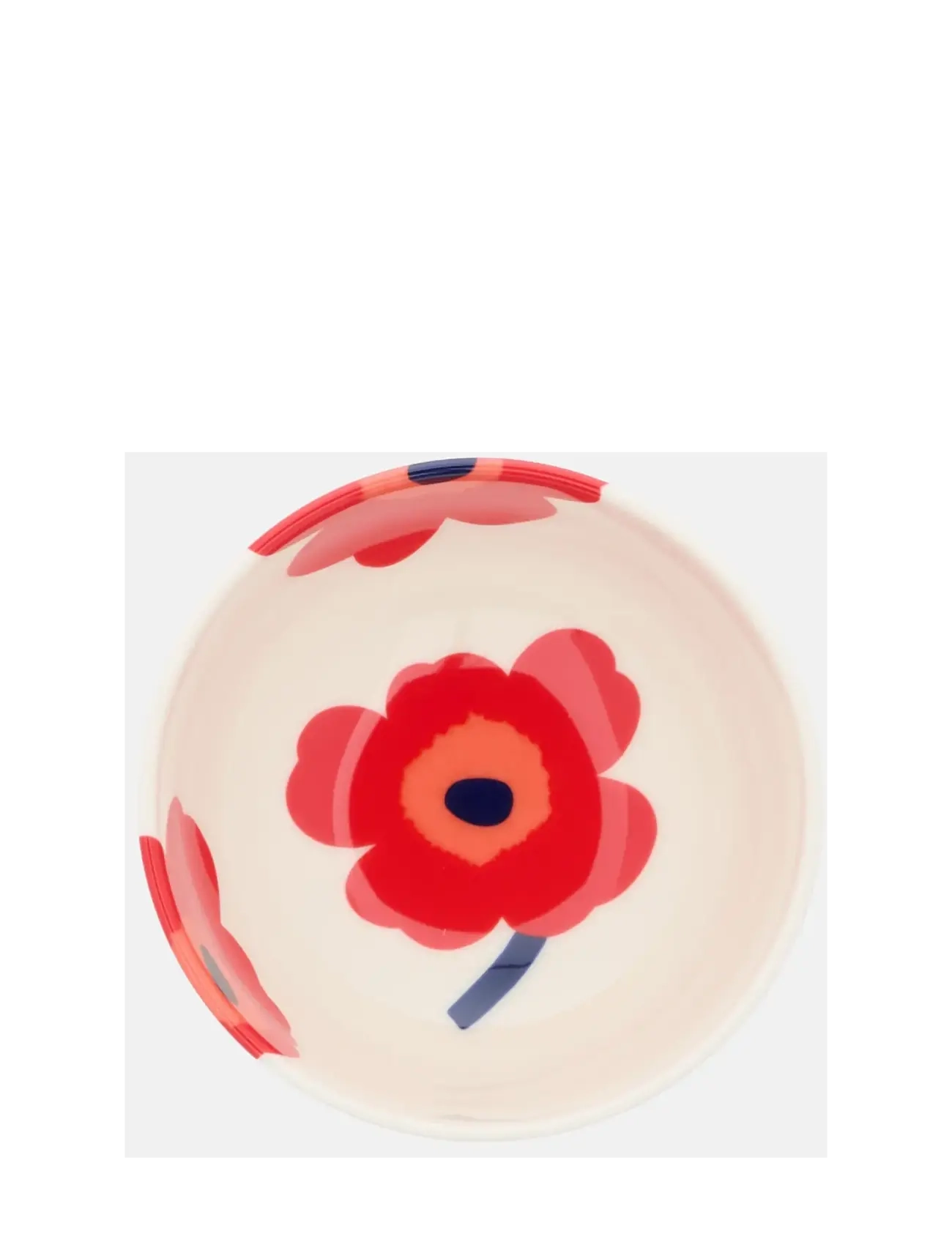 Marimekko Home - UNIKKO BOWL 3DL - white, red, blue - 1